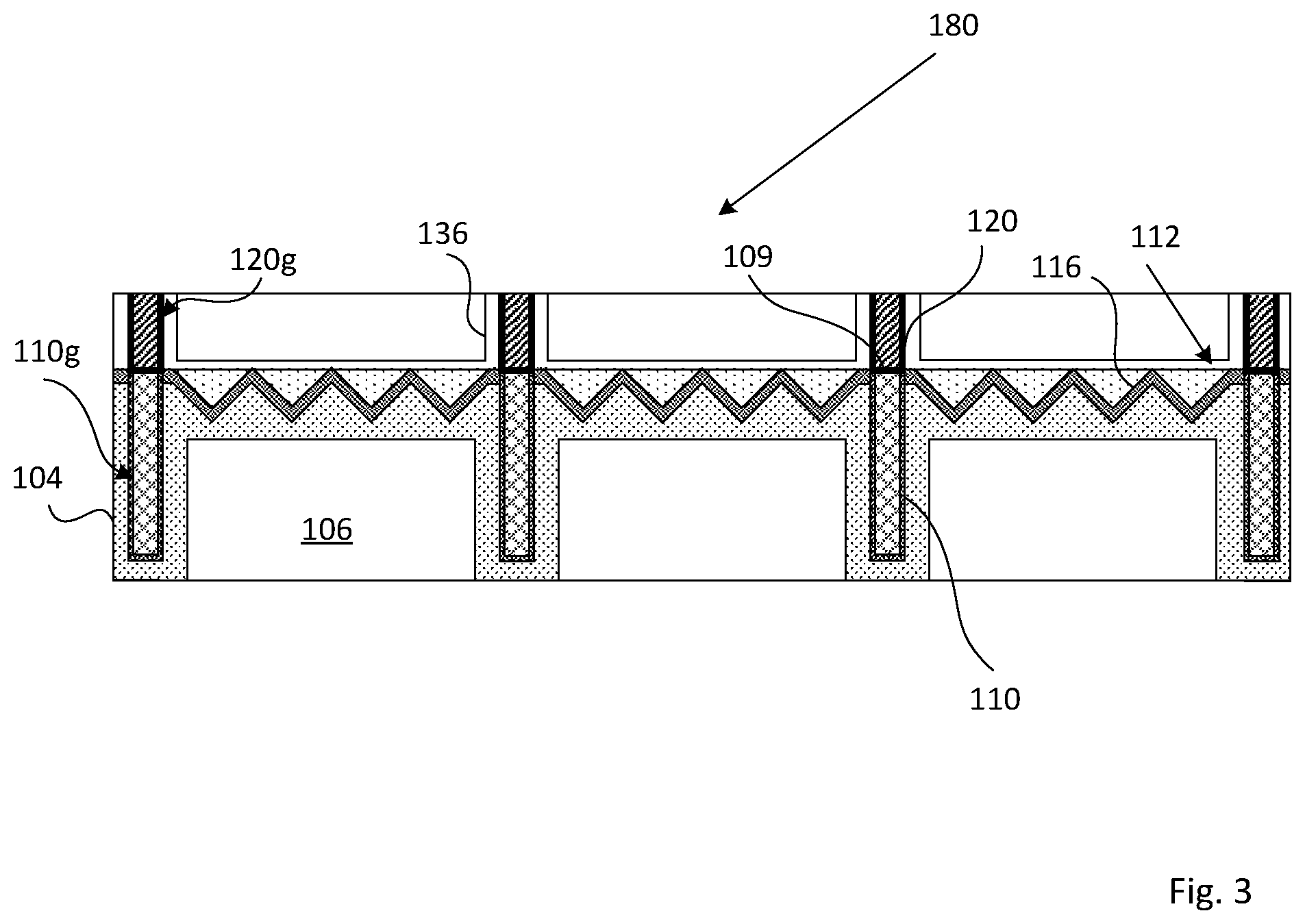 Patent US12317613 Figure 3 – Self aligned grids in BSI image sensor
