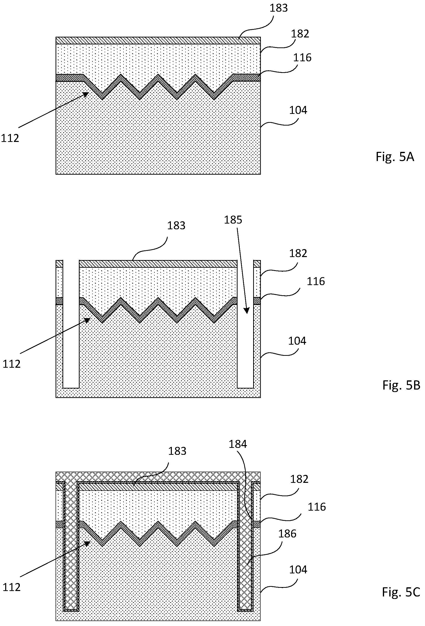 Patent US12317613 Figure 5 – Self aligned grids in BSI image sensor