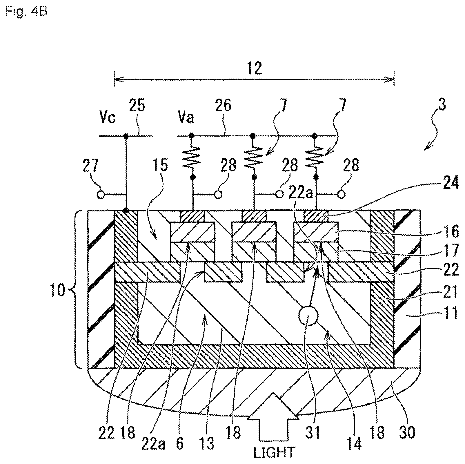 Patent US12317614 Figure 6 – Semiconductor device and electronic apparatus including PN junction portions