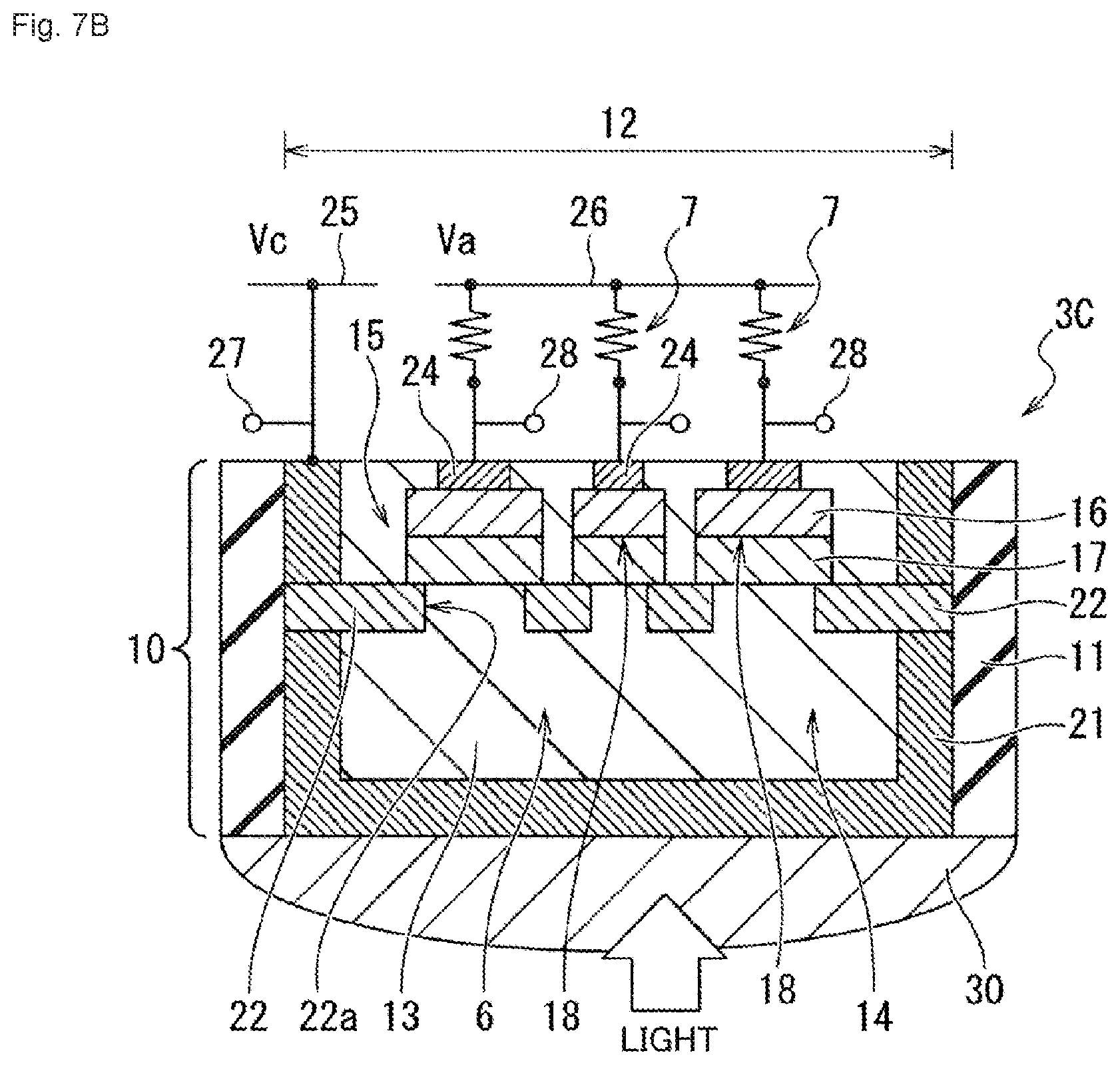 Patent US12317614 Figure 12 – Semiconductor device and electronic apparatus including PN junction portions