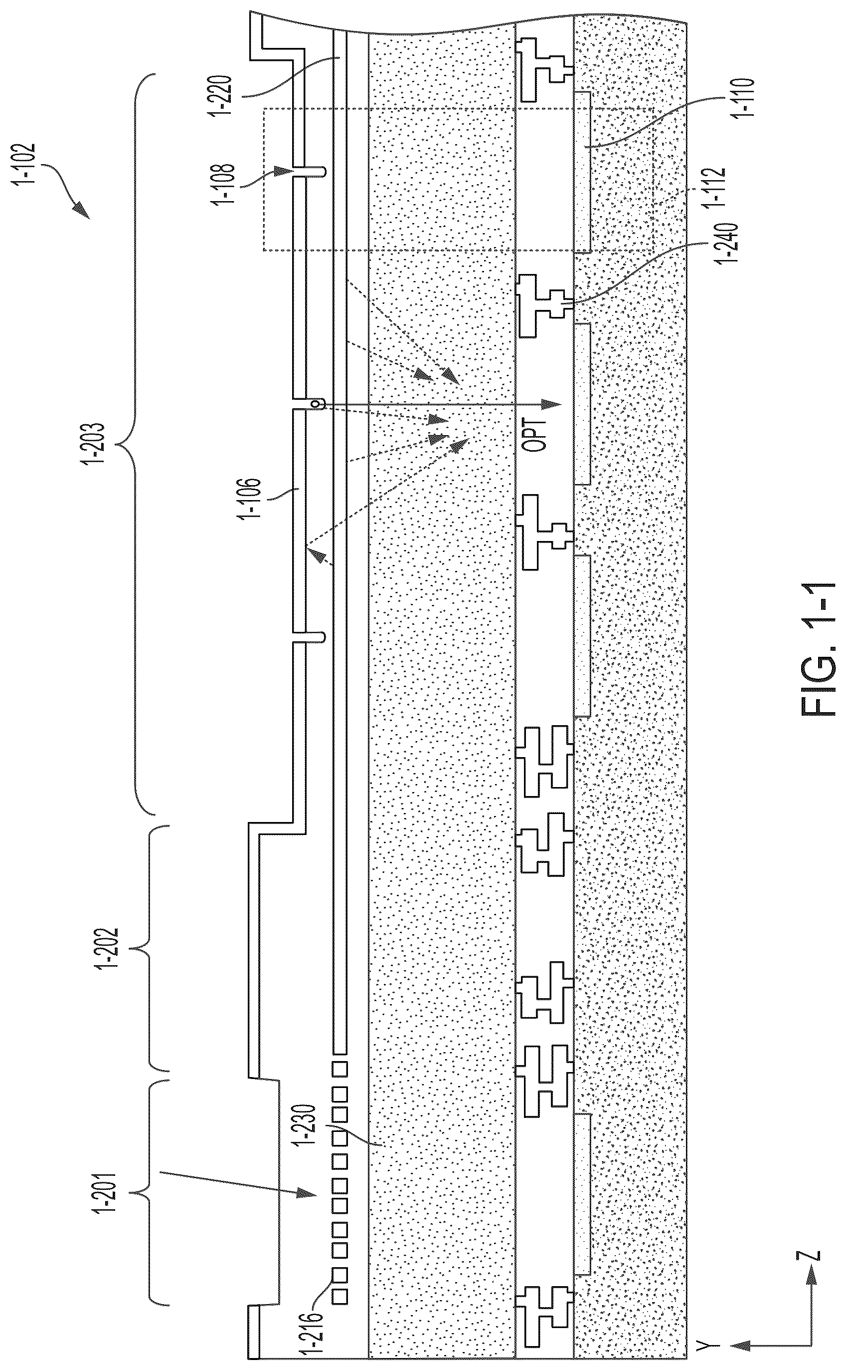 Patent US12317615 Figure 1 – Integrated circuit having mirrored pixel configuration