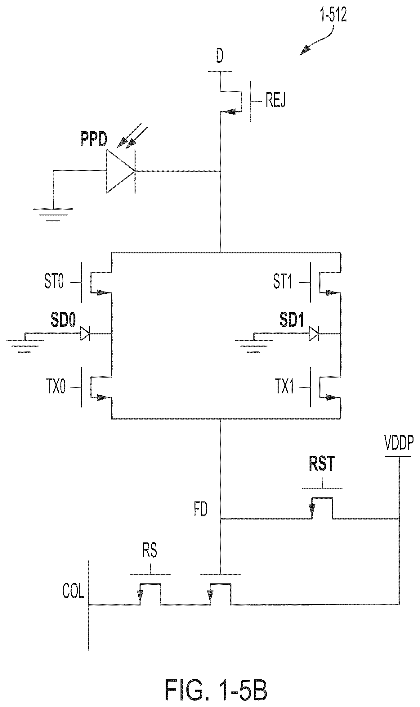 Patent US12317615 Figure 6 – Integrated circuit having mirrored pixel configuration