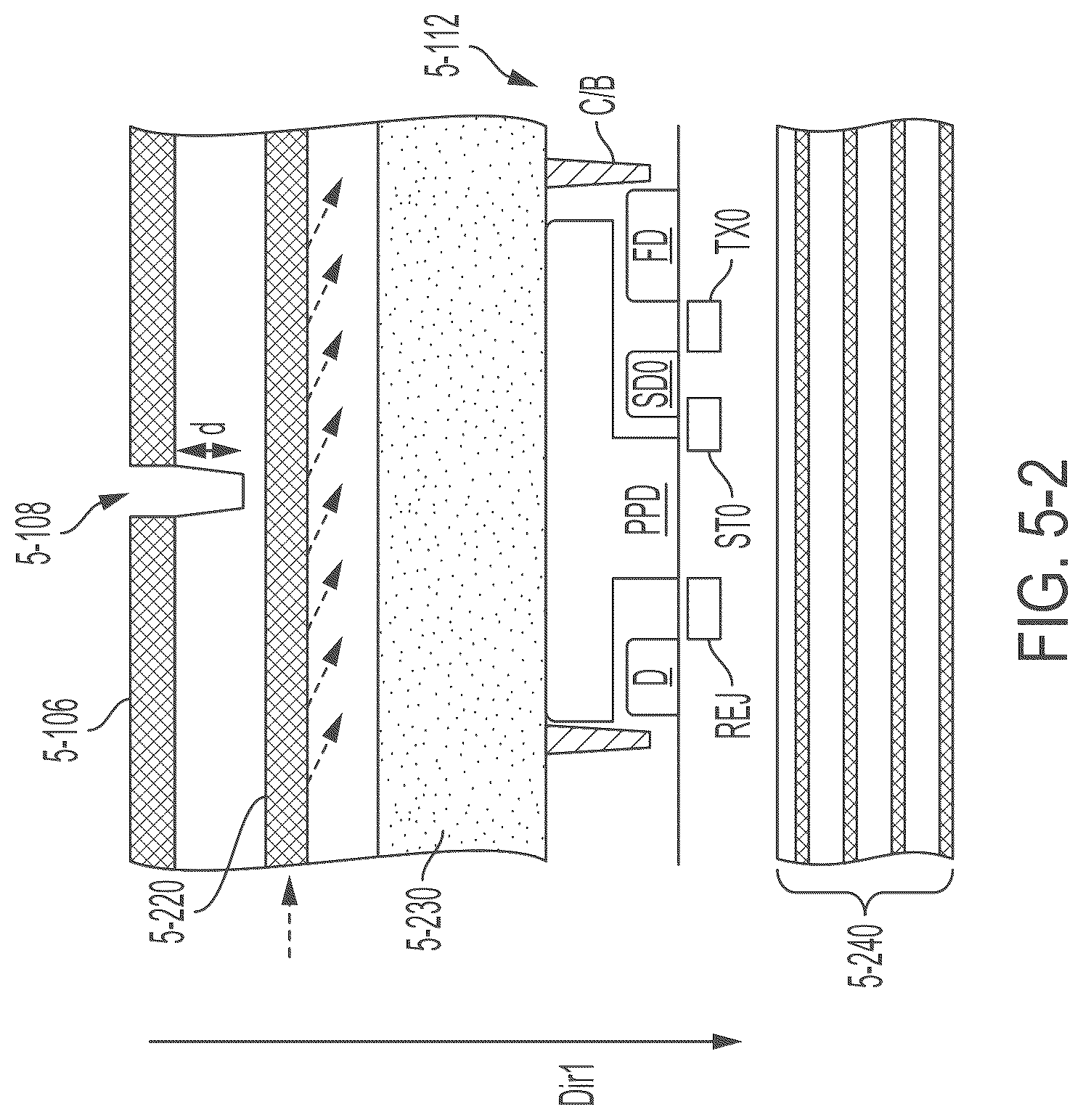 Patent US12317615 Figure 19 – Integrated circuit having mirrored pixel configuration