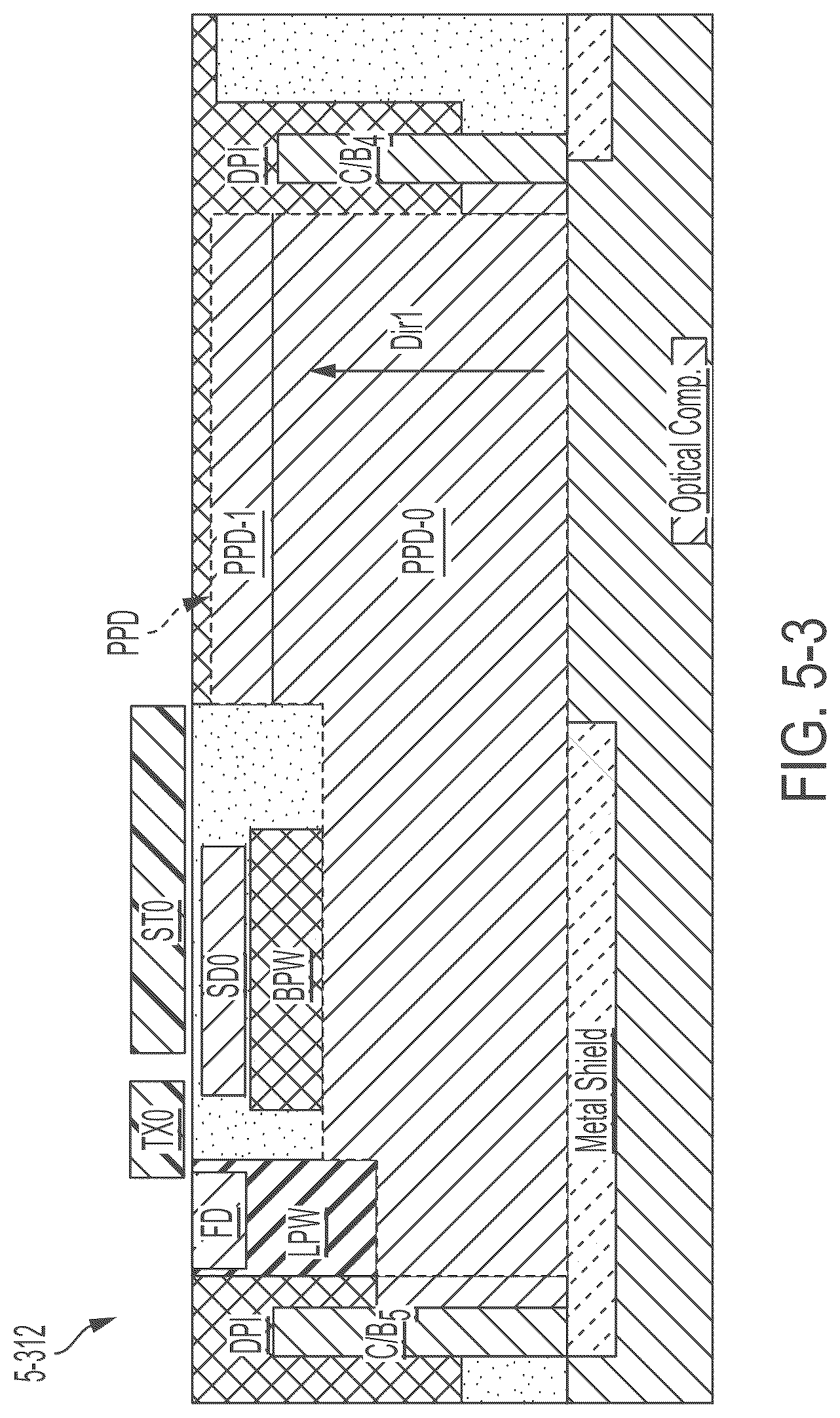 Patent US12317615 Figure 20 – Integrated circuit having mirrored pixel configuration