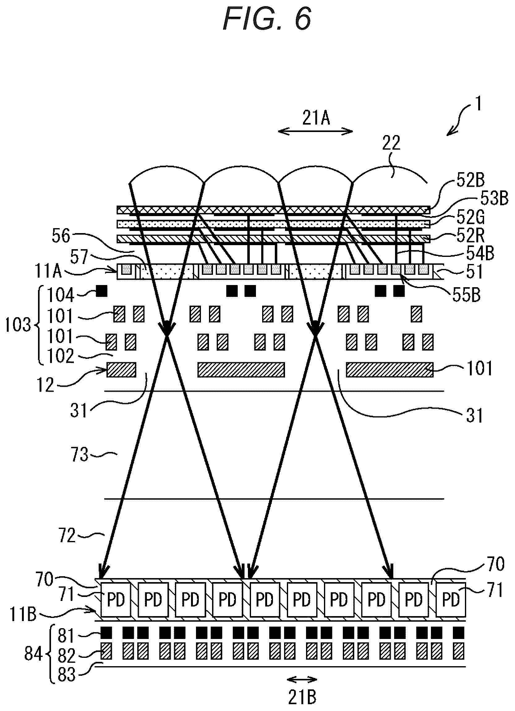 Patent US12317617 Figure 5 – Solid-state imaging device and electronic equipment