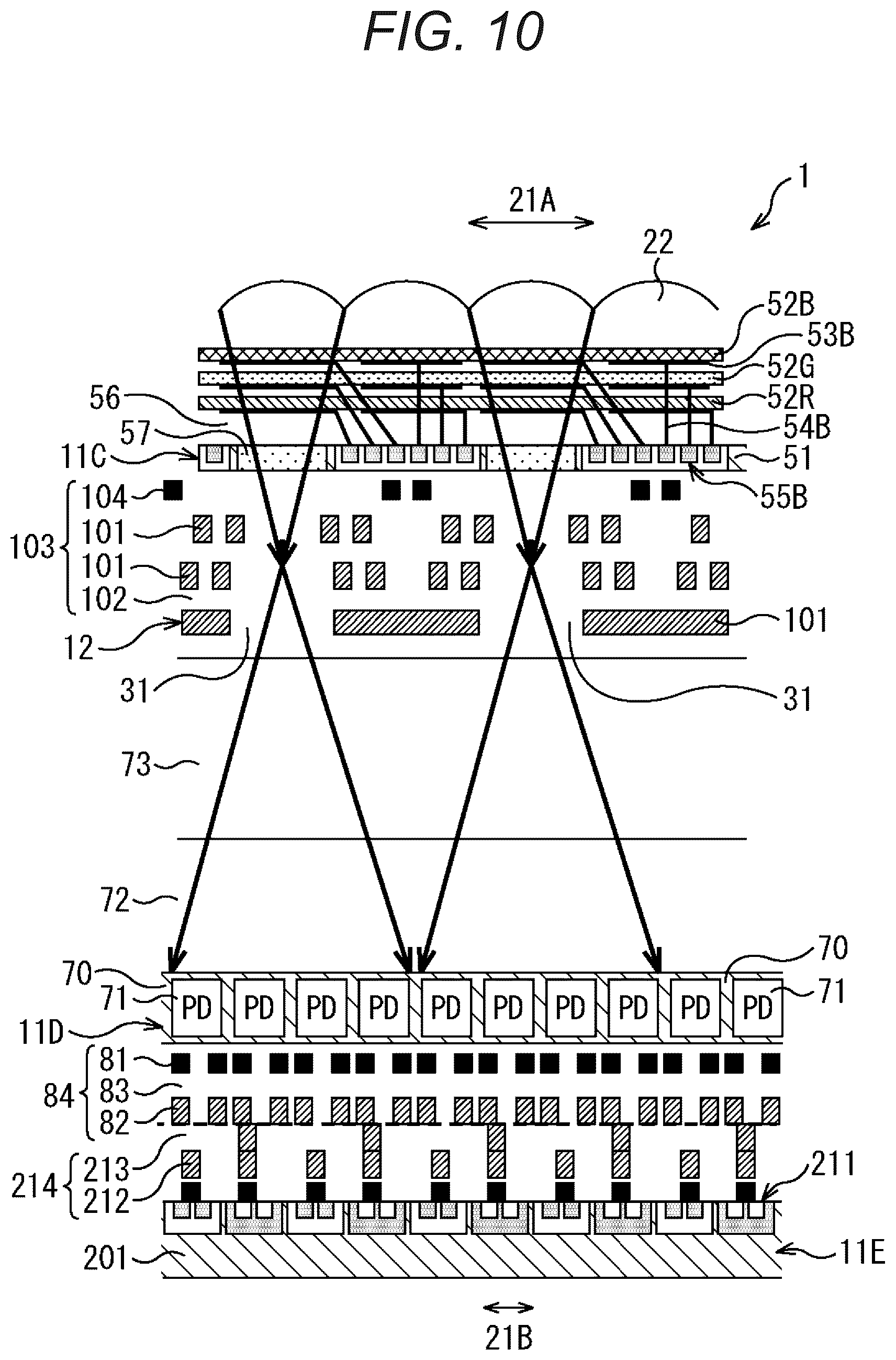 Patent US12317617 Figure 9 – Solid-state imaging device and electronic equipment