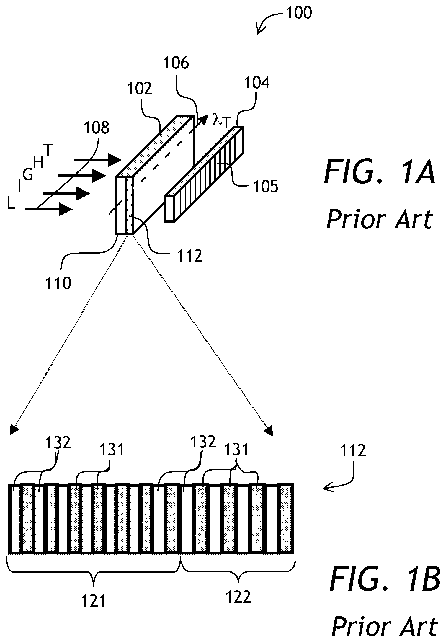 Patent US12317620 Figure 1 – Variable optical filter and a wavelength-selective sensor based thereon