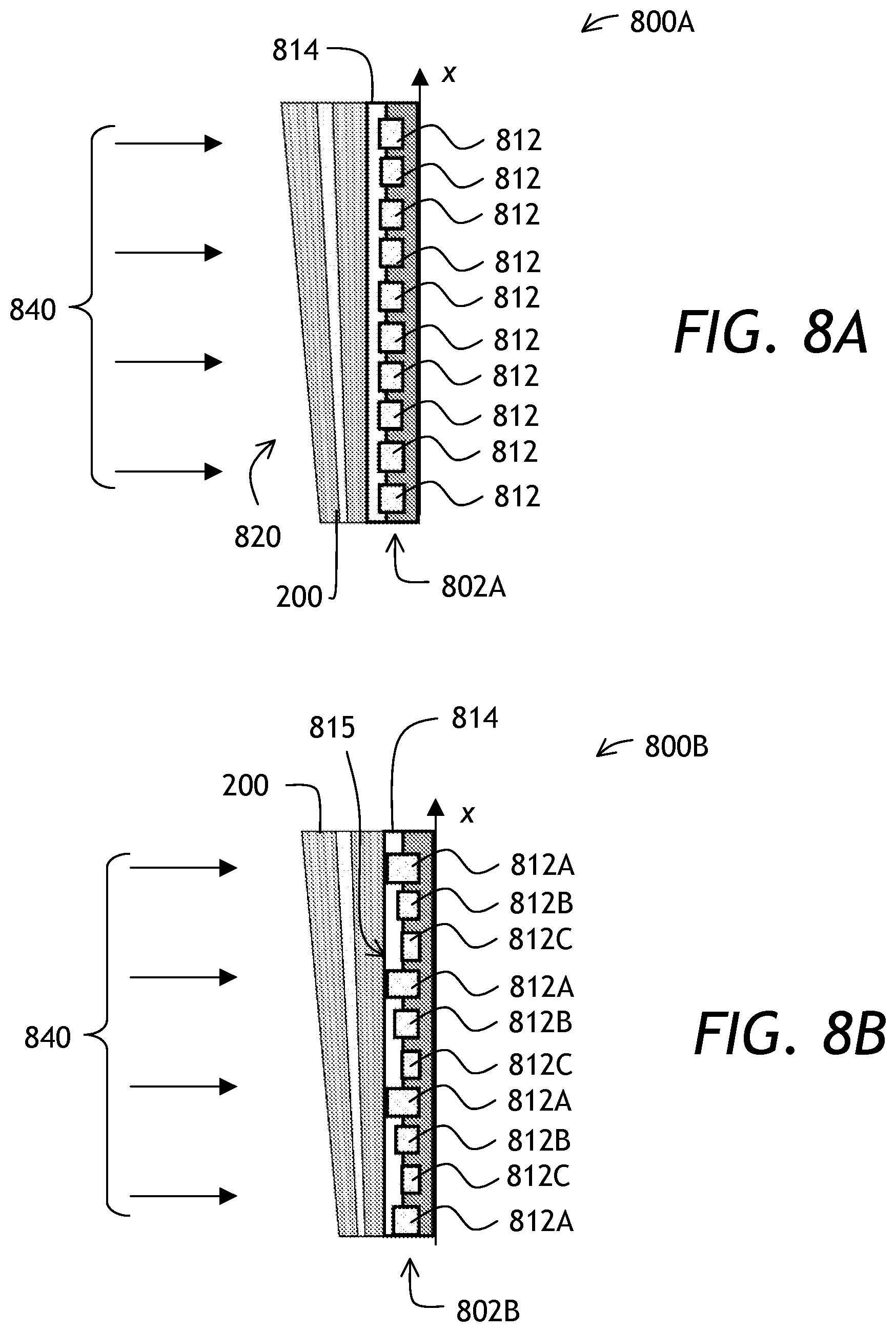 Patent US12317620 Figure 8 – Variable optical filter and a wavelength-selective sensor based thereon