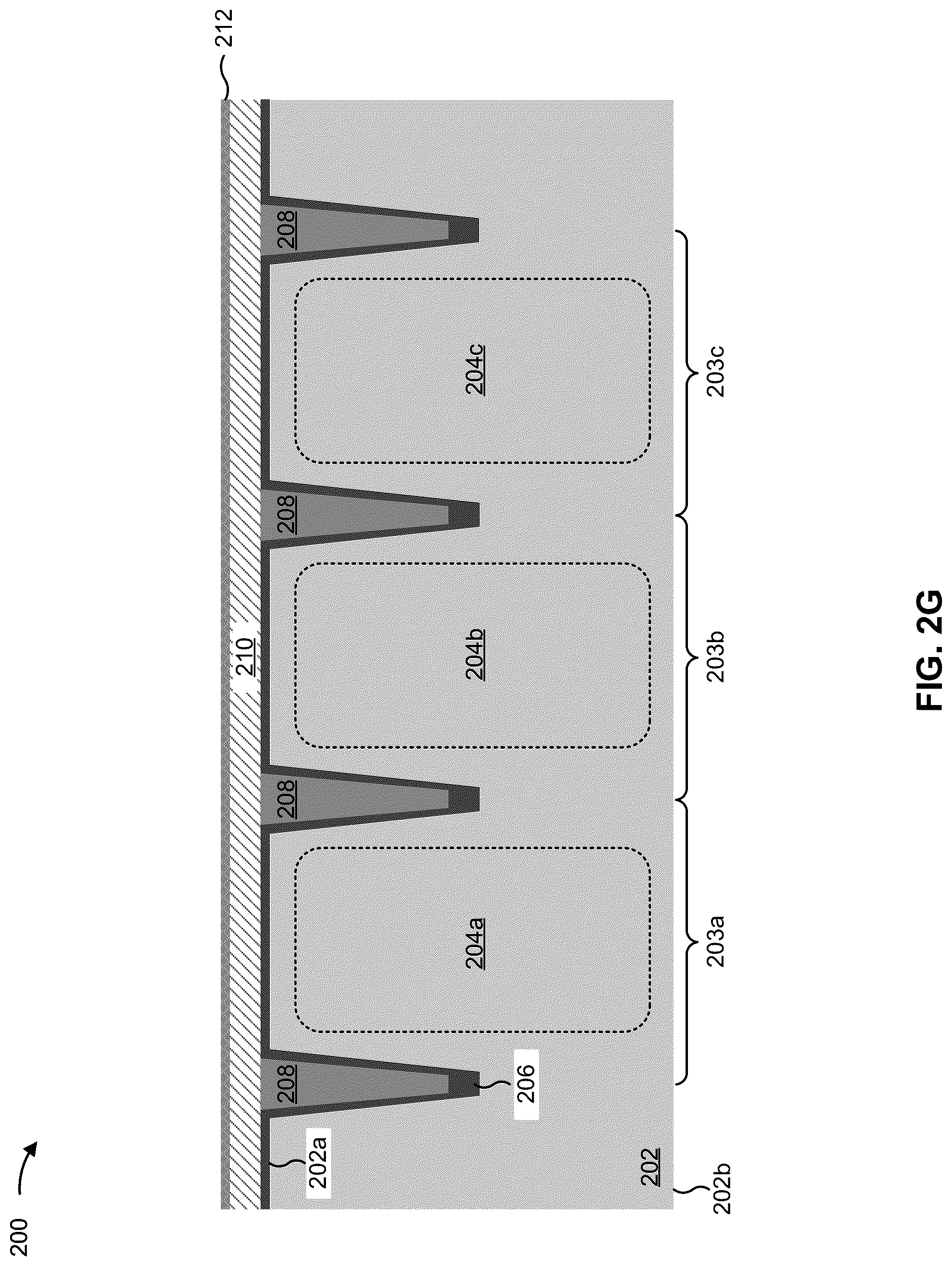 Patent US12317622 Figure 8 – Pixel array providing flicker reduction and dynamic range