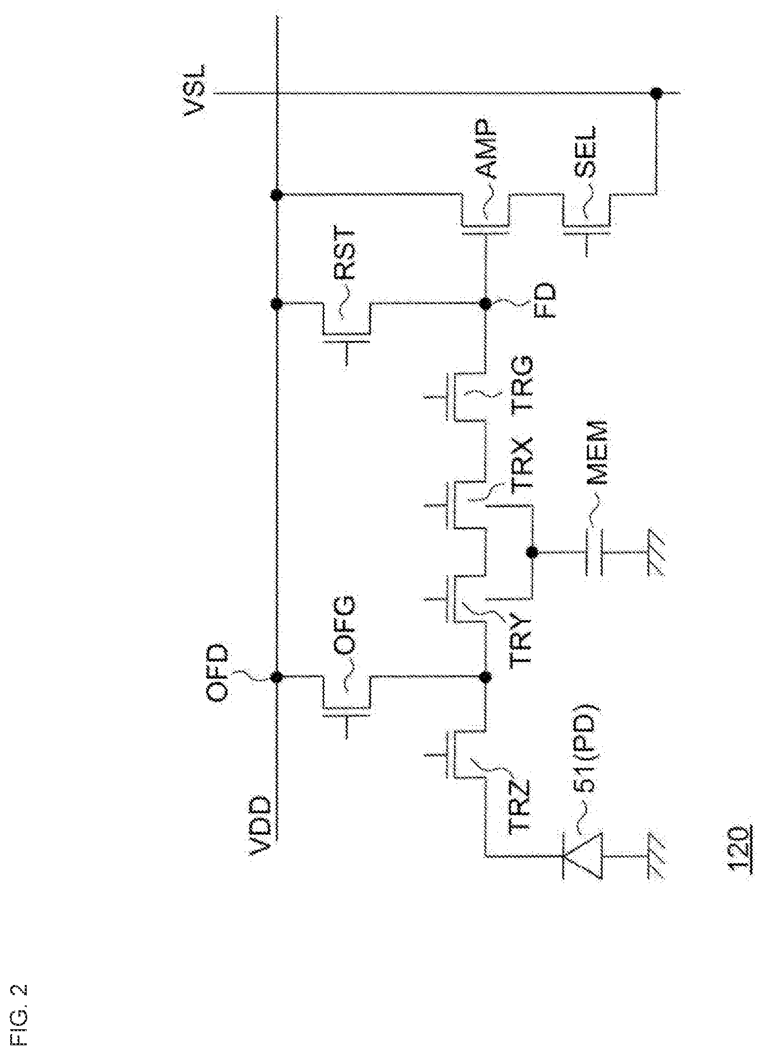 Patent US12317623 Figure 2 – Imaging apparatus, manufacturing method thereof, and electronic equipment