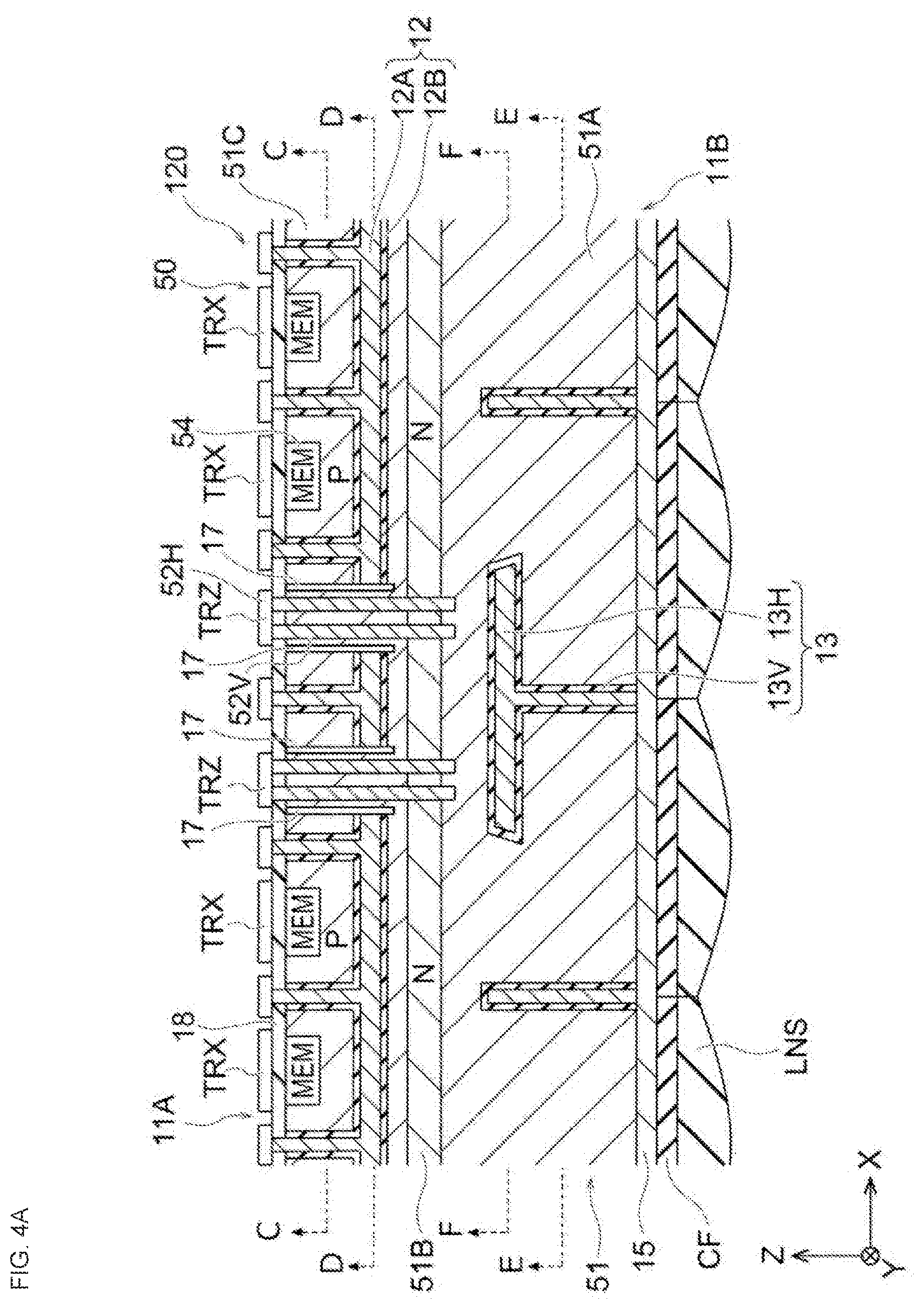 Patent US12317623 Figure 4 – Imaging apparatus, manufacturing method thereof, and electronic equipment