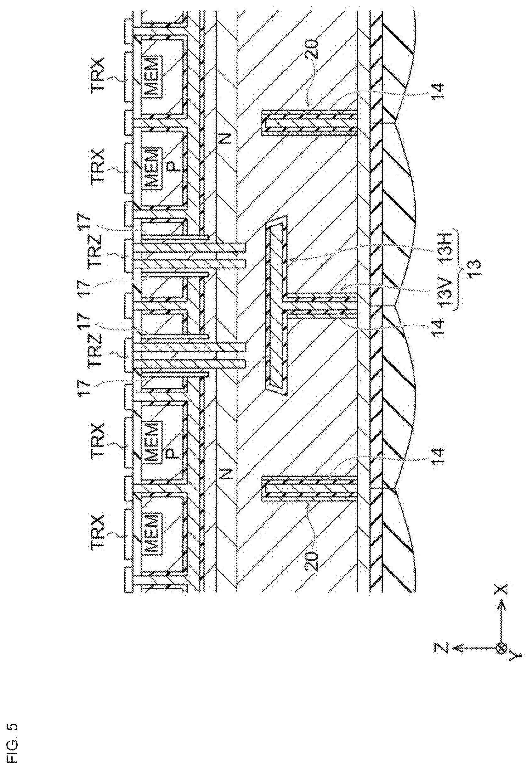 Patent US12317623 Figure 6 – Imaging apparatus, manufacturing method thereof, and electronic equipment