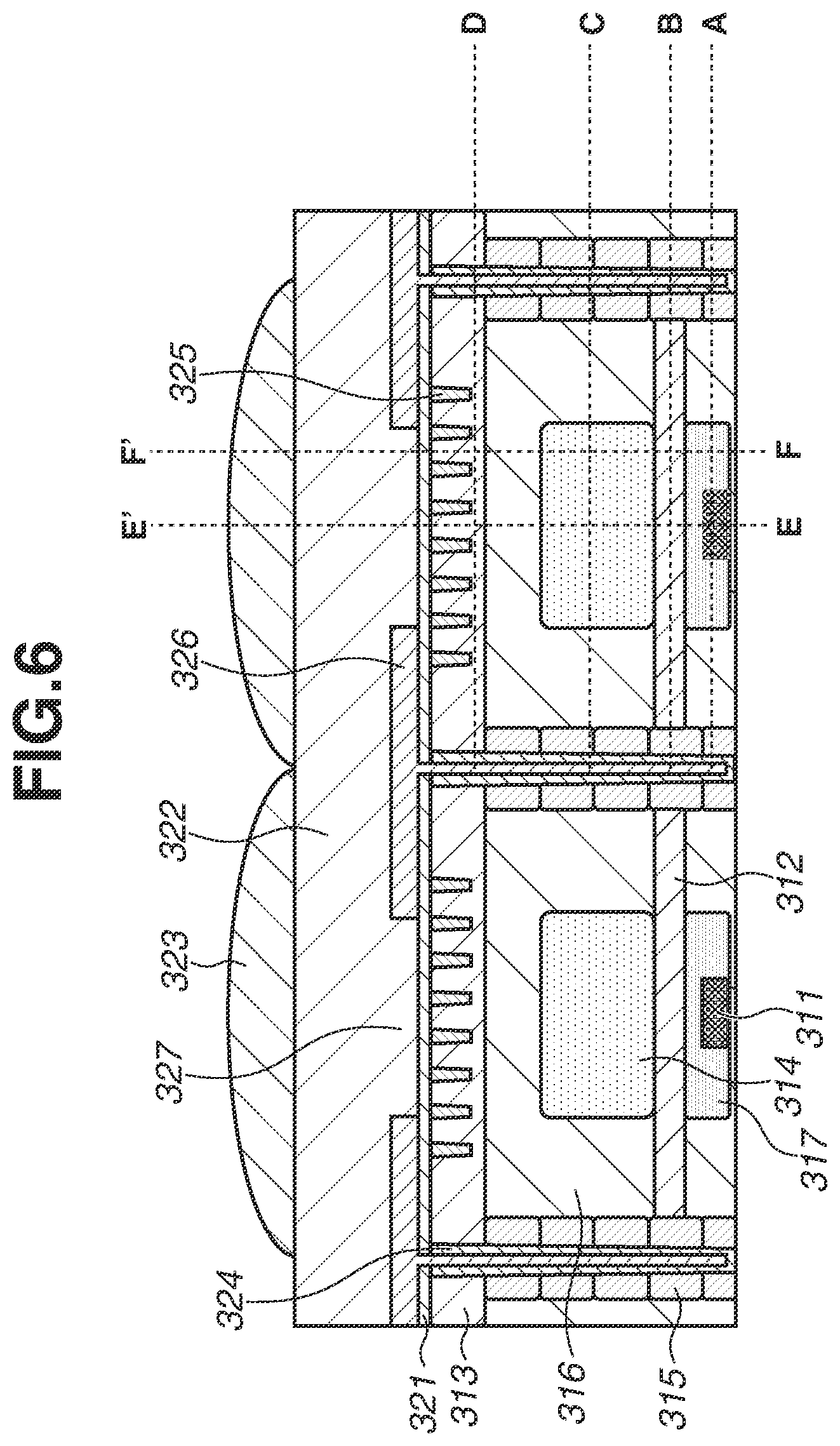 Patent US12317624 Figure 6 – Photoelectric conversion apparatus having avalanche diodes, system and movable body