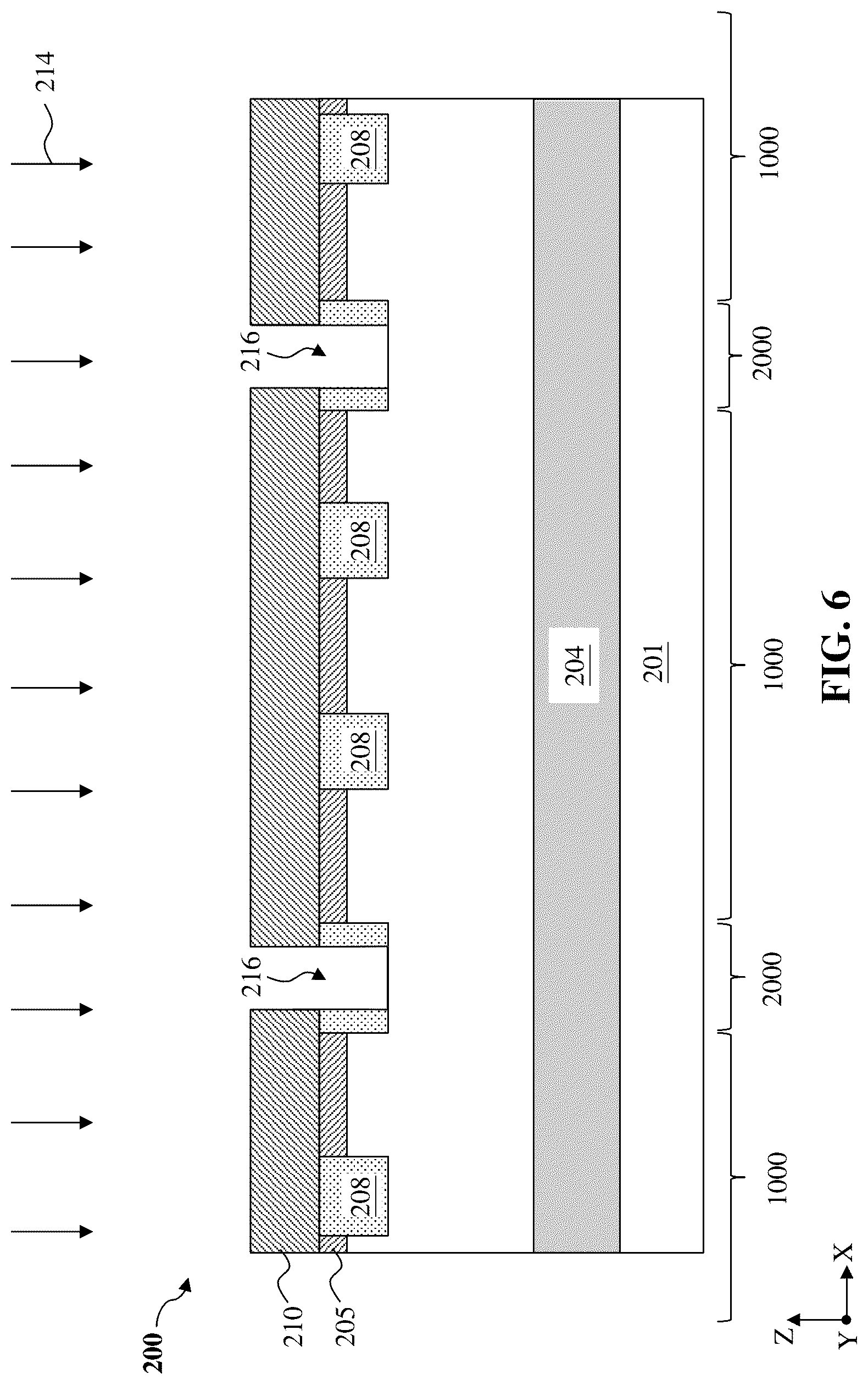 Patent US12317625 Figure 6 – Image sensor pixel with deep trench isolation structure