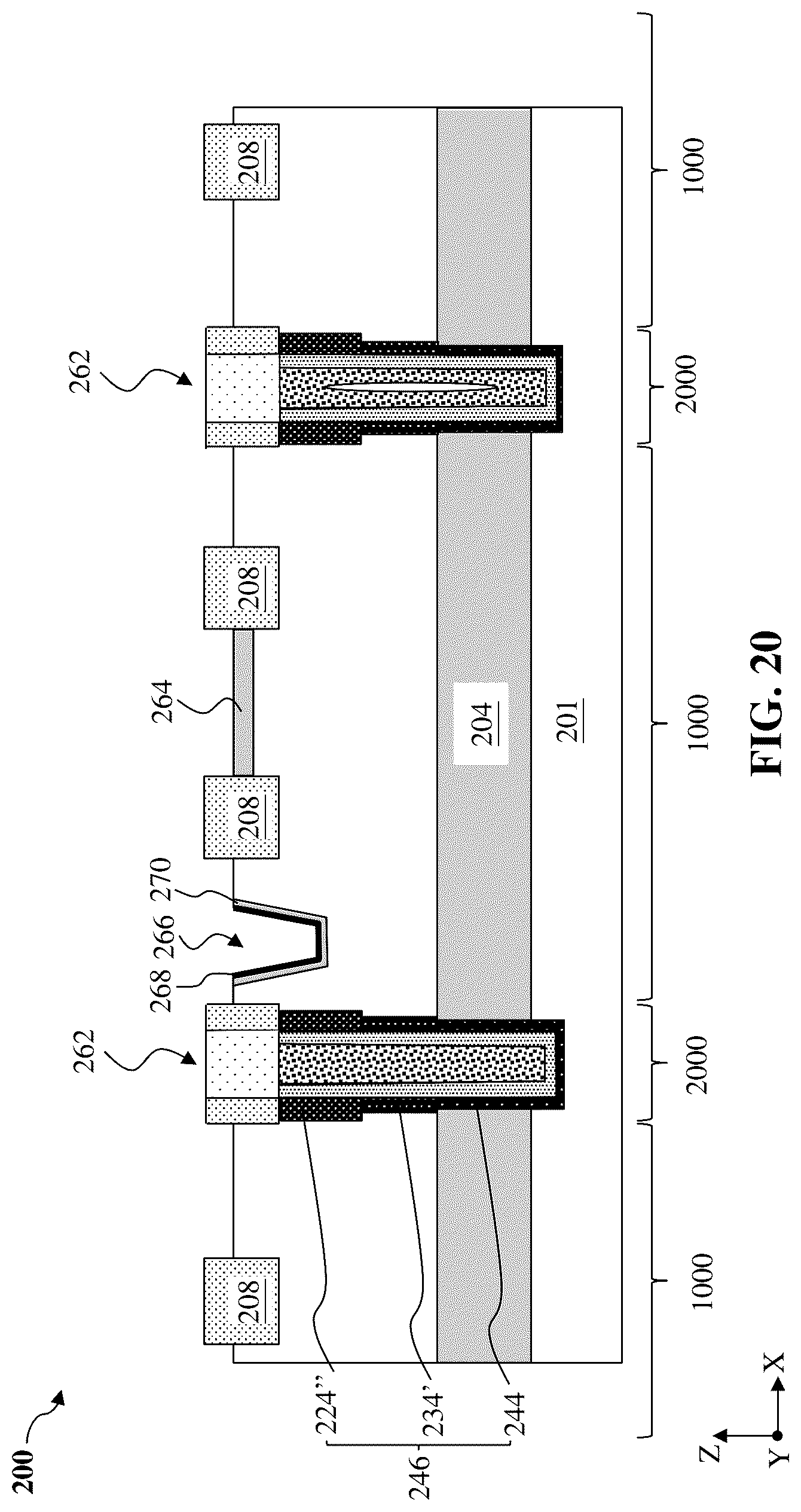 Patent US12317625 Figure 20 – Image sensor pixel with deep trench isolation structure