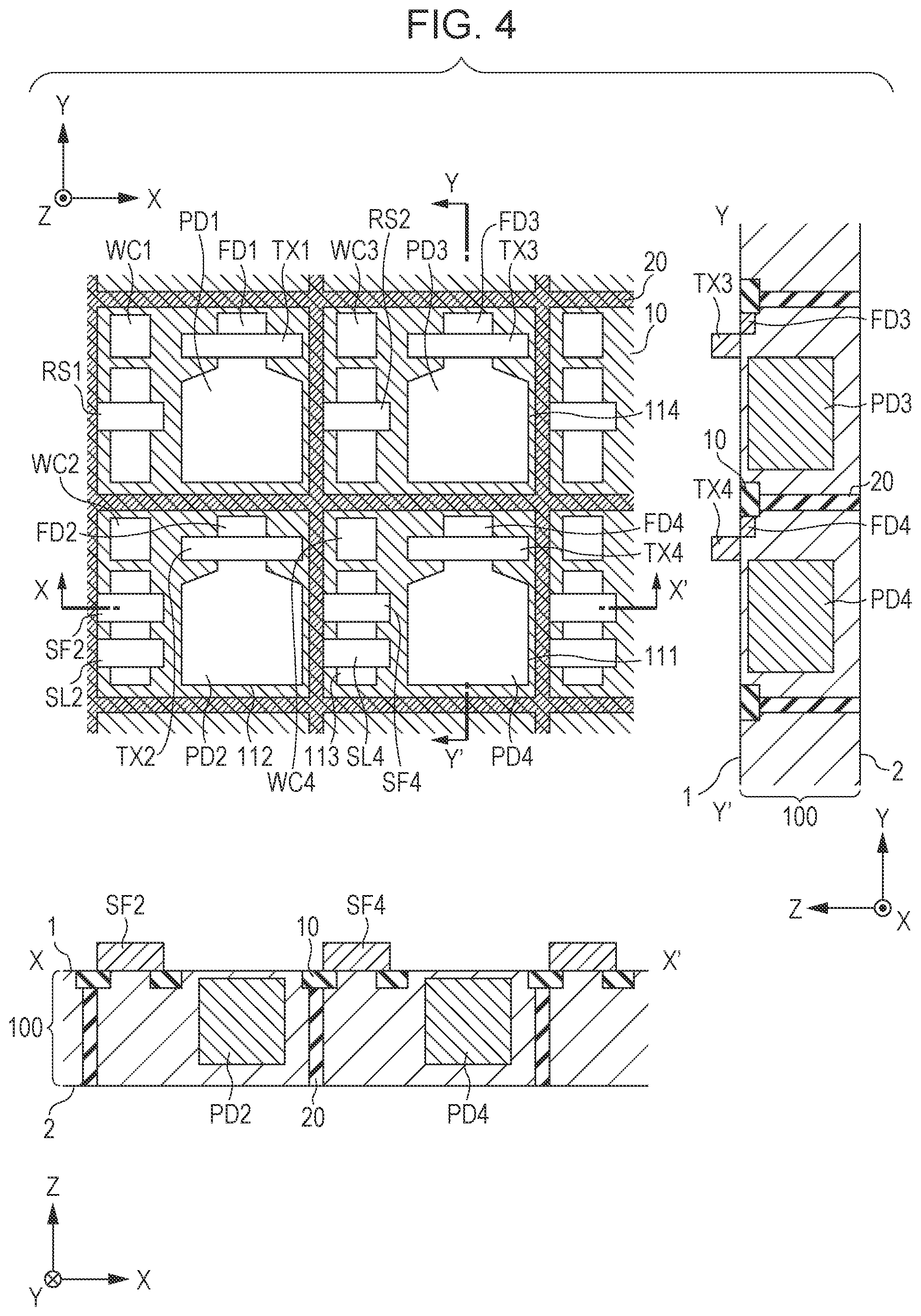 Patent US12317626 Figure 4 – Photoelectric conversion apparatus and camera
