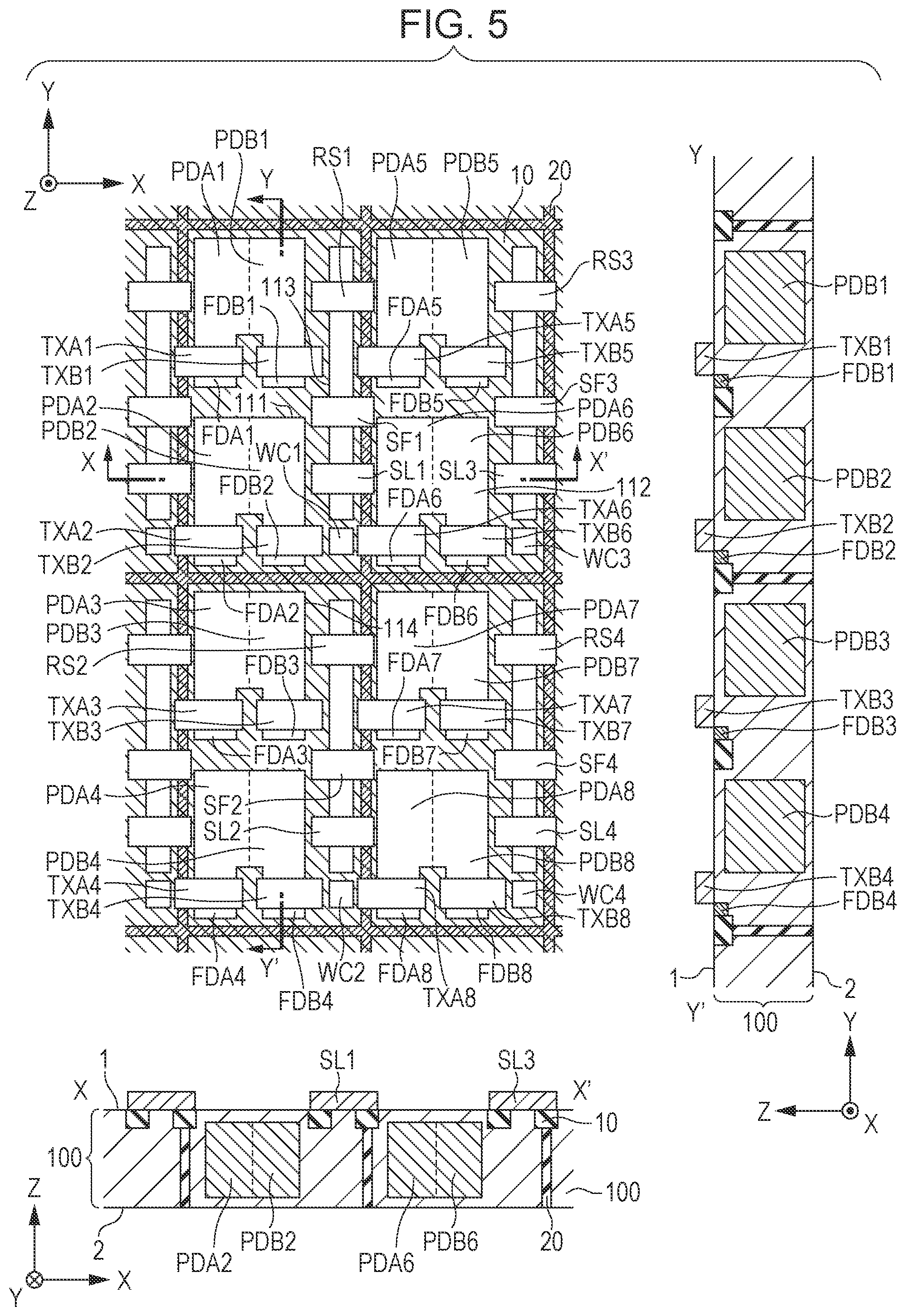 Patent US12317626 Figure 5 – Photoelectric conversion apparatus and camera