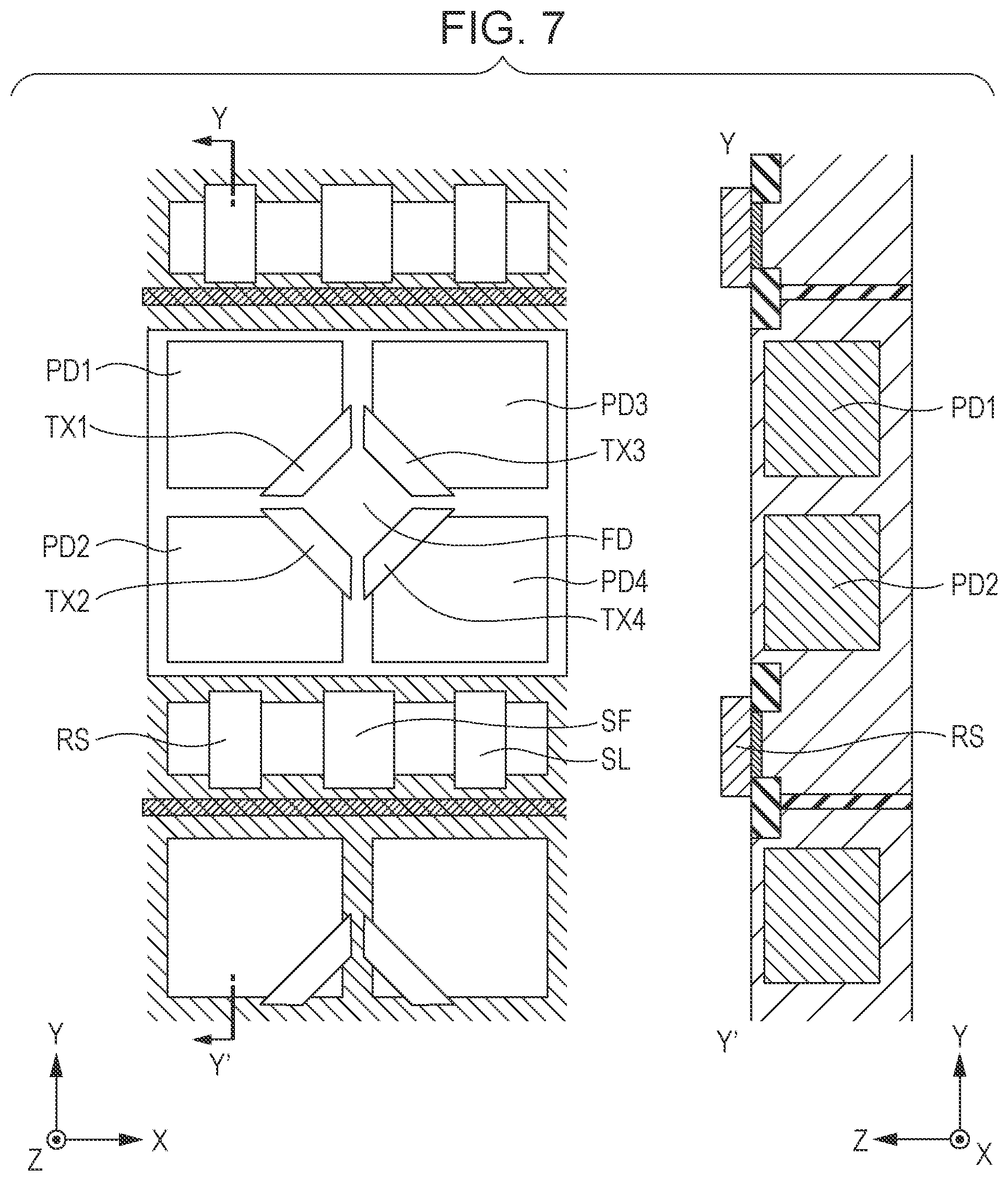 Patent US12317626 Figure 7 – Photoelectric conversion apparatus and camera