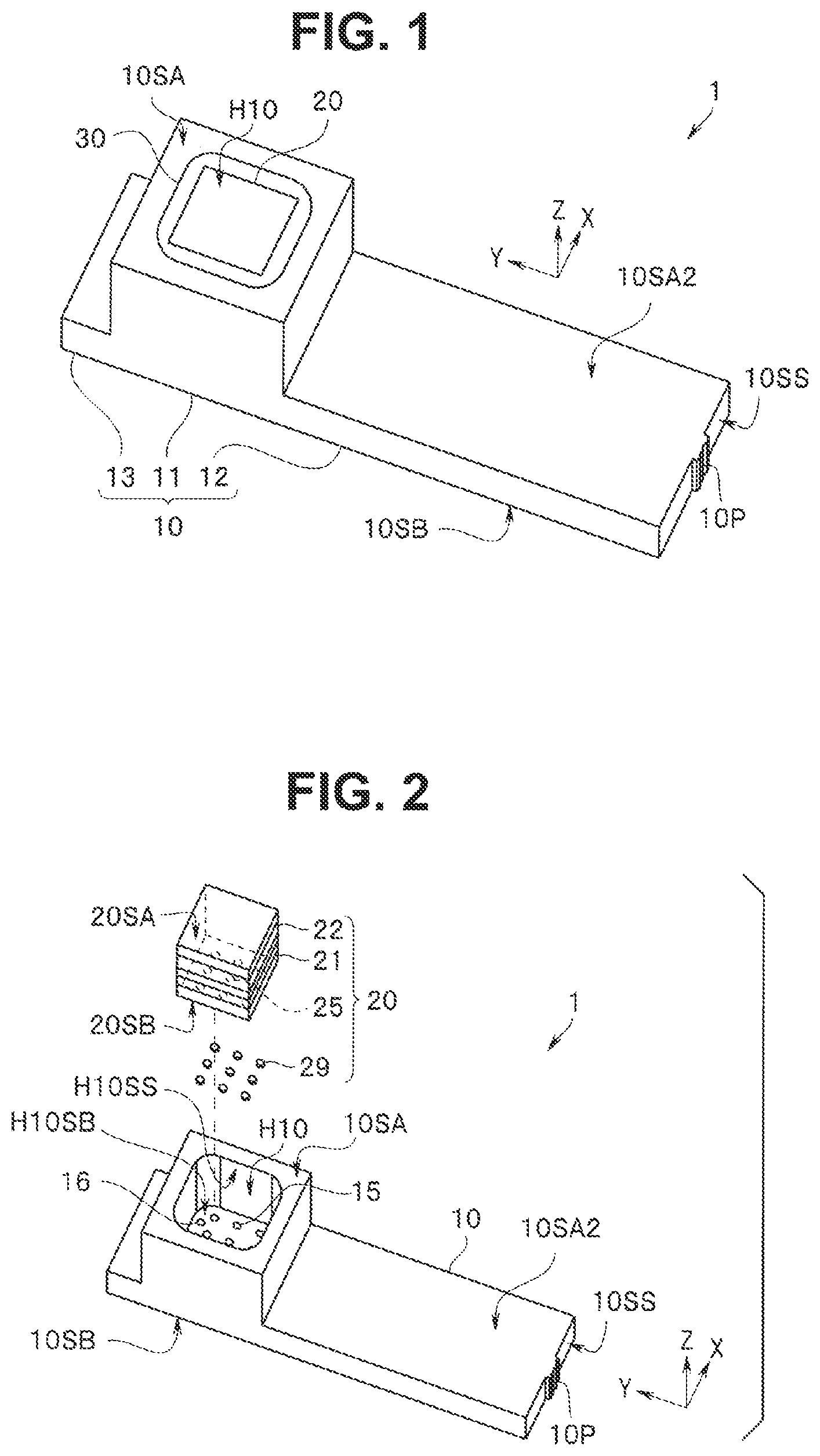 Patent US12317629 Figure 1 – Image pickup unit, endoscope, and method of manufacturing image pickup unit