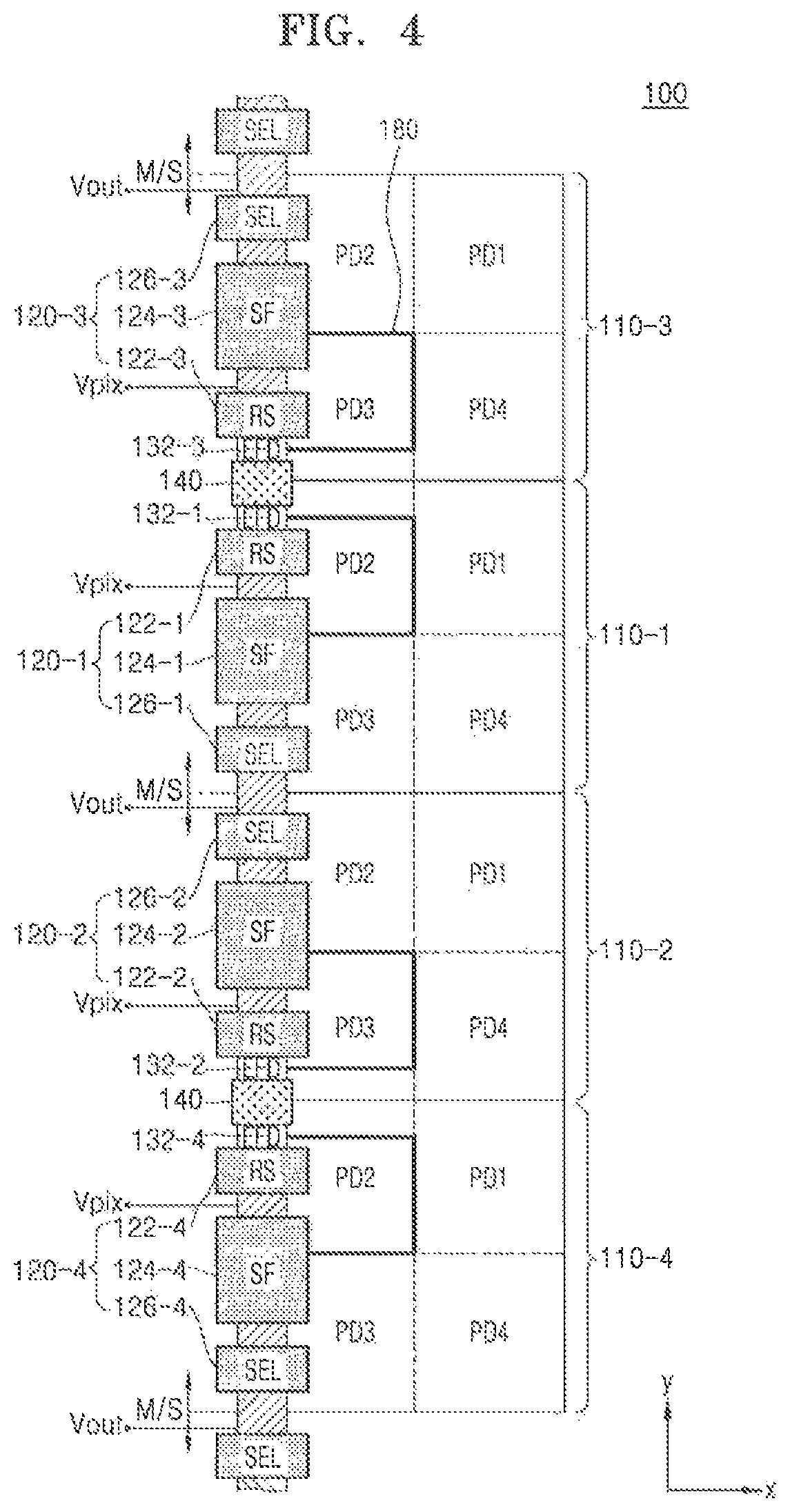 Patent US12317630 Figure 6 – Image sensor and electronic apparatus including the same