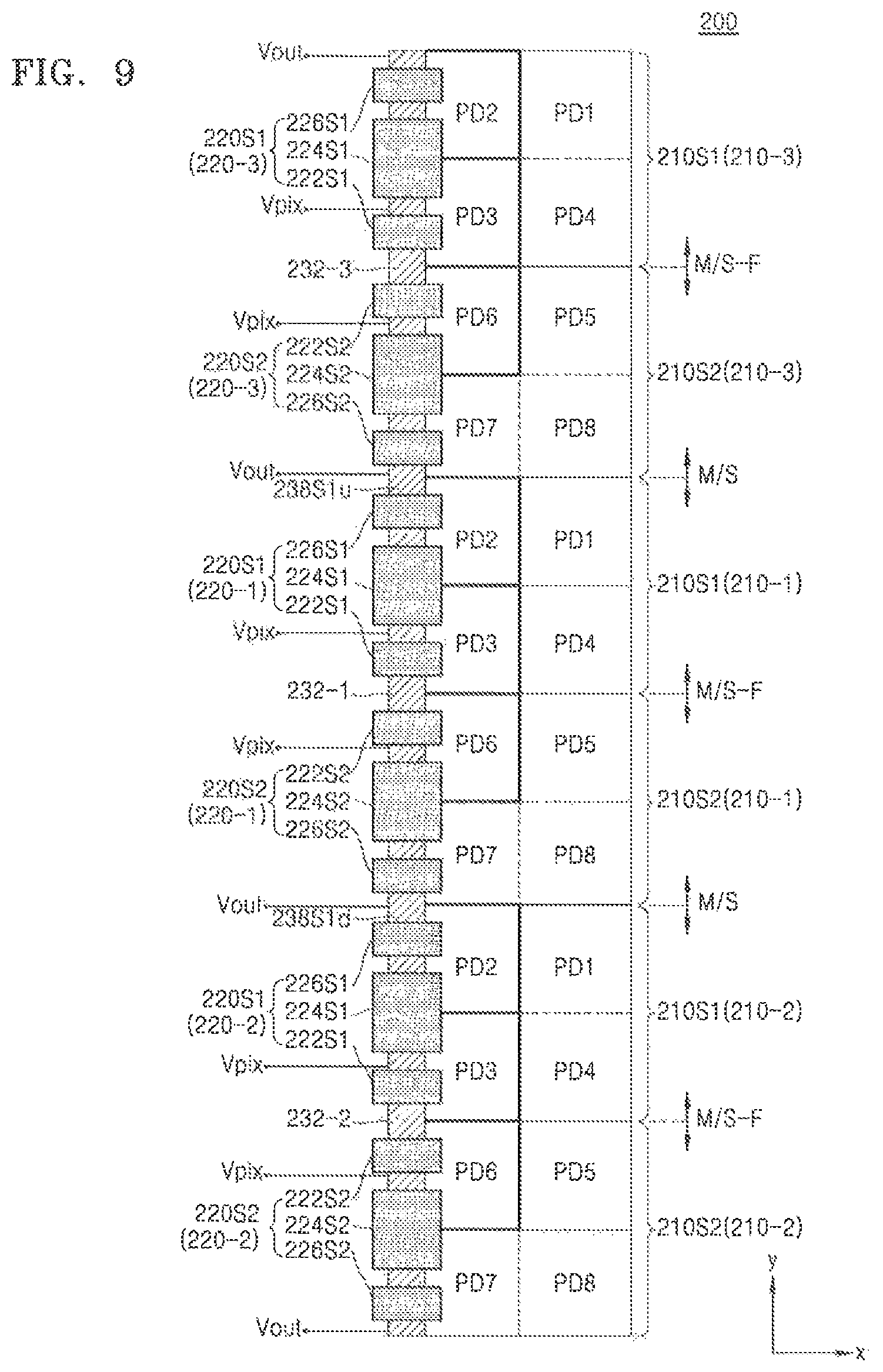 Patent US12317630 Figure 13 – Image sensor and electronic apparatus including the same