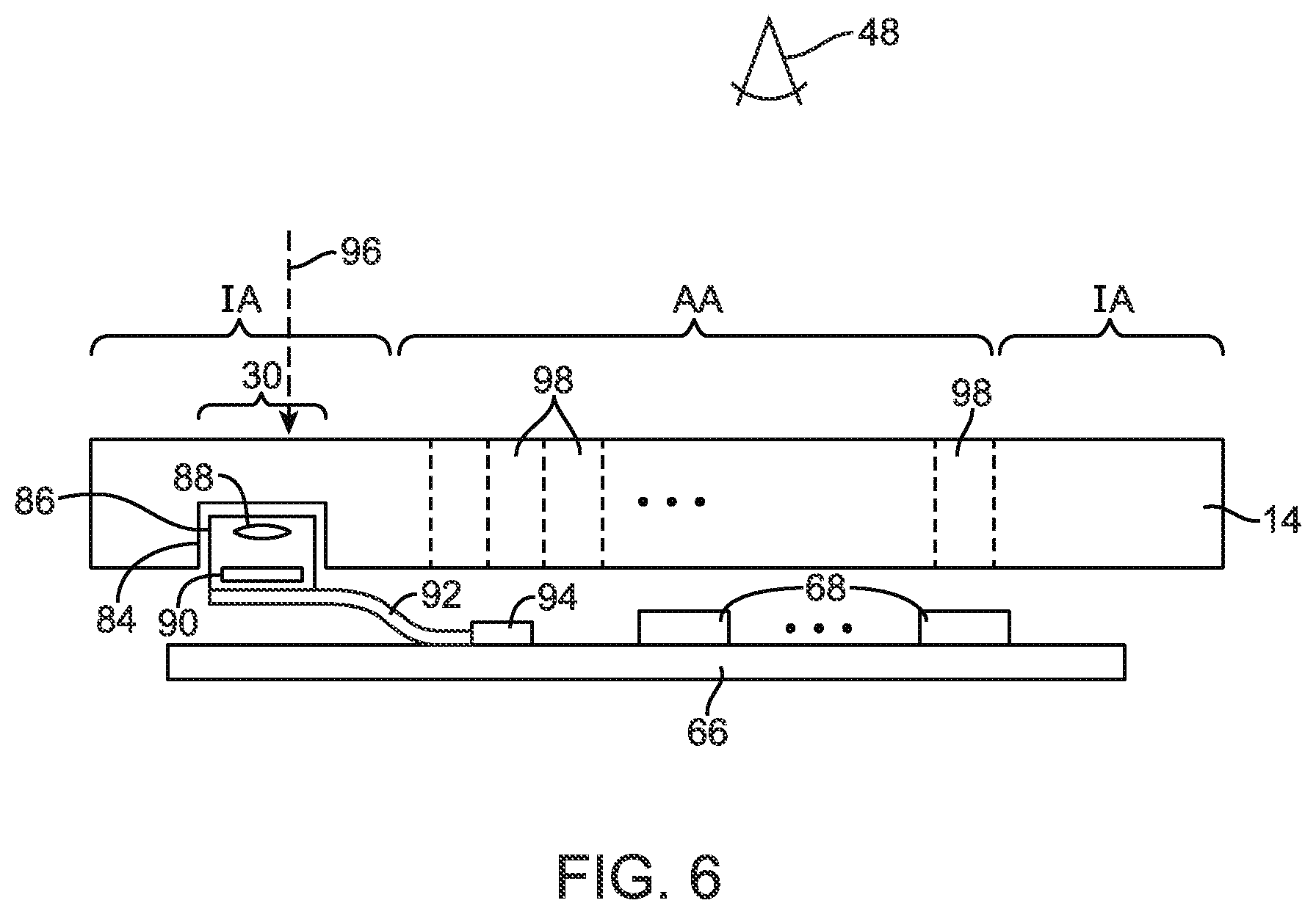 Patent US12317631 Figure 5 – Displays with camera window openings