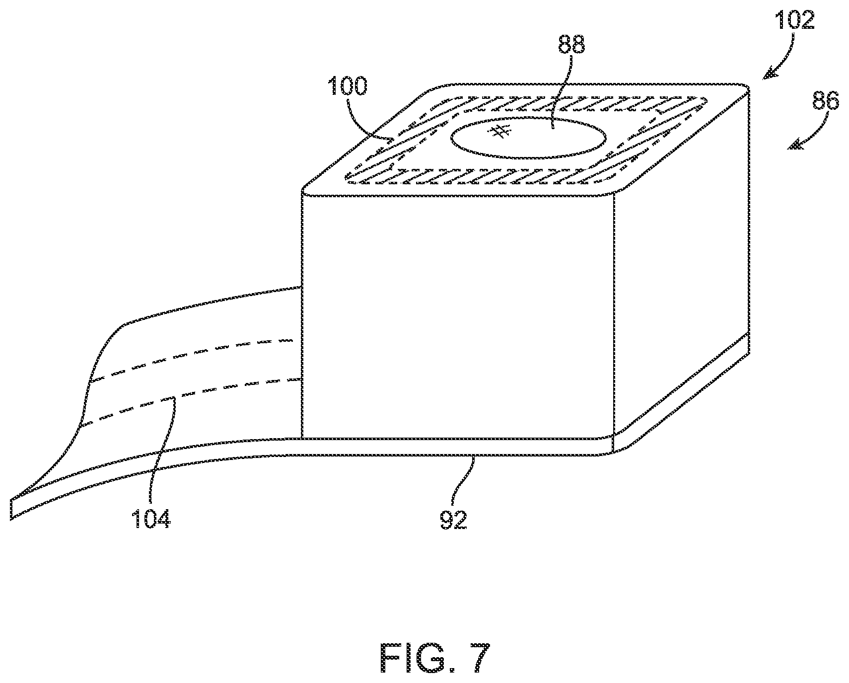 Patent US12317631 Figure 6 – Displays with camera window openings