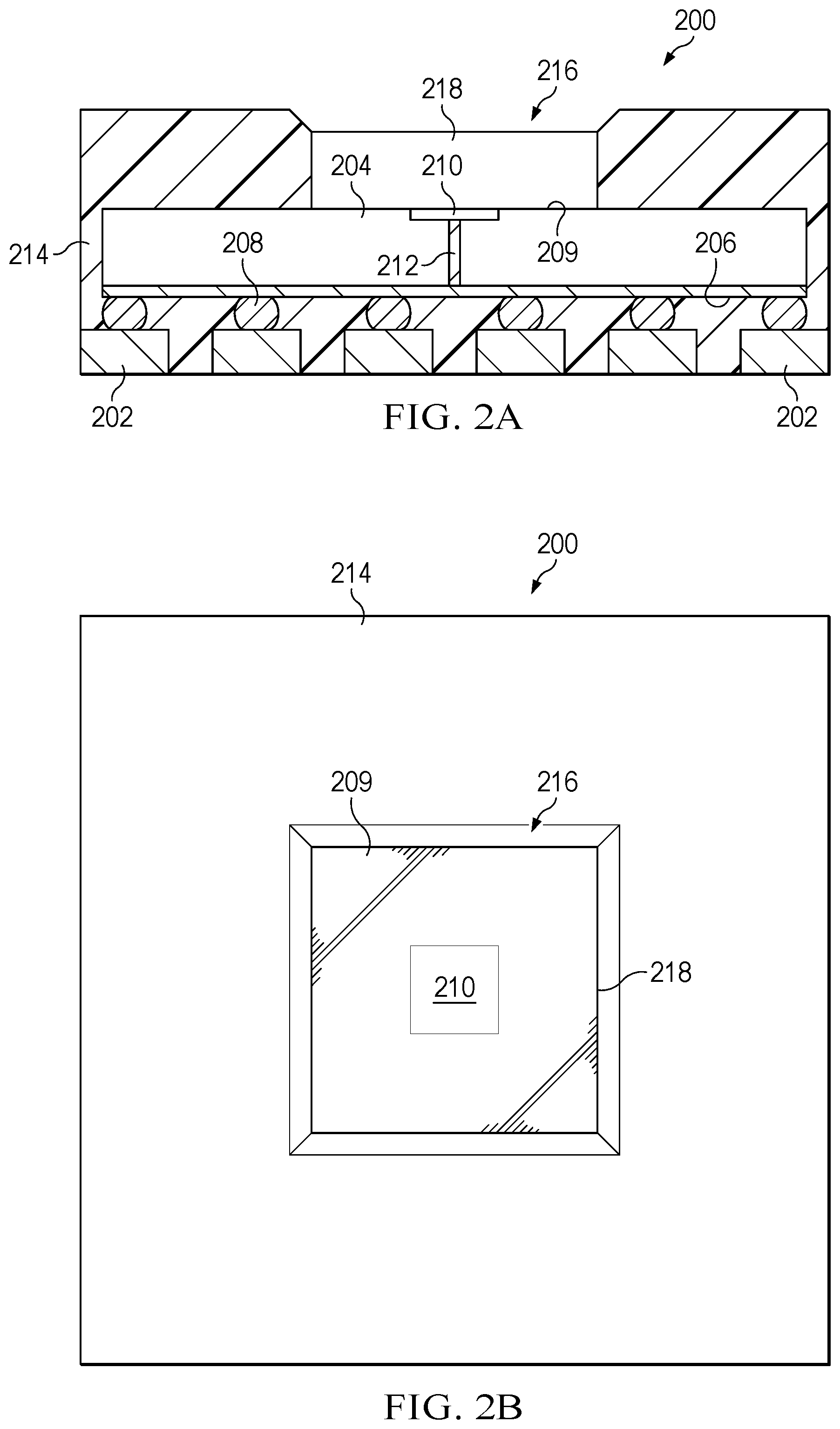 Patent US12317638 Figure 3 – Sensor packages with wavelength-specific light filters