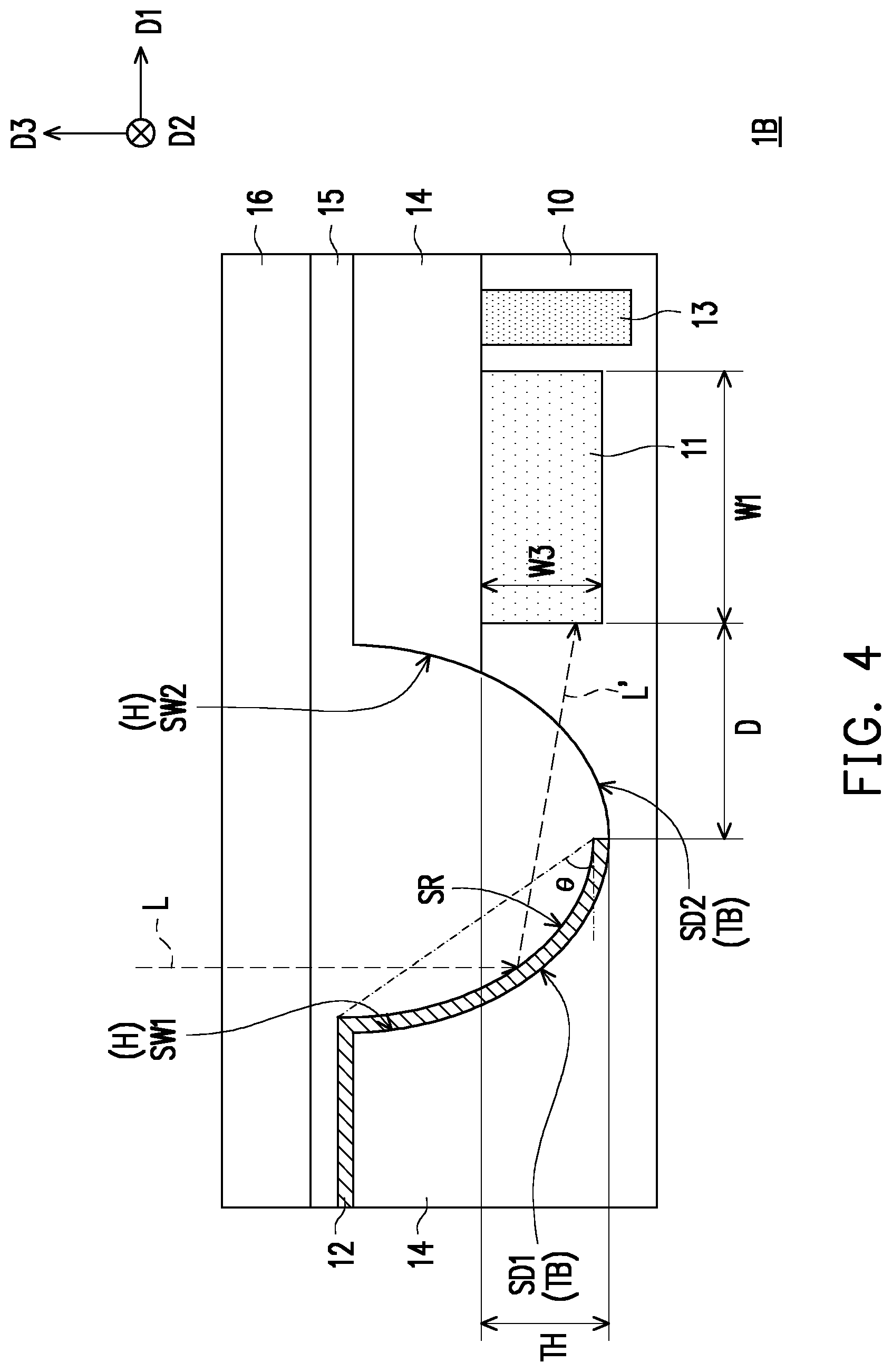 Patent US12317639 Figure 7 – Optical sensing device having inclined reflective surface