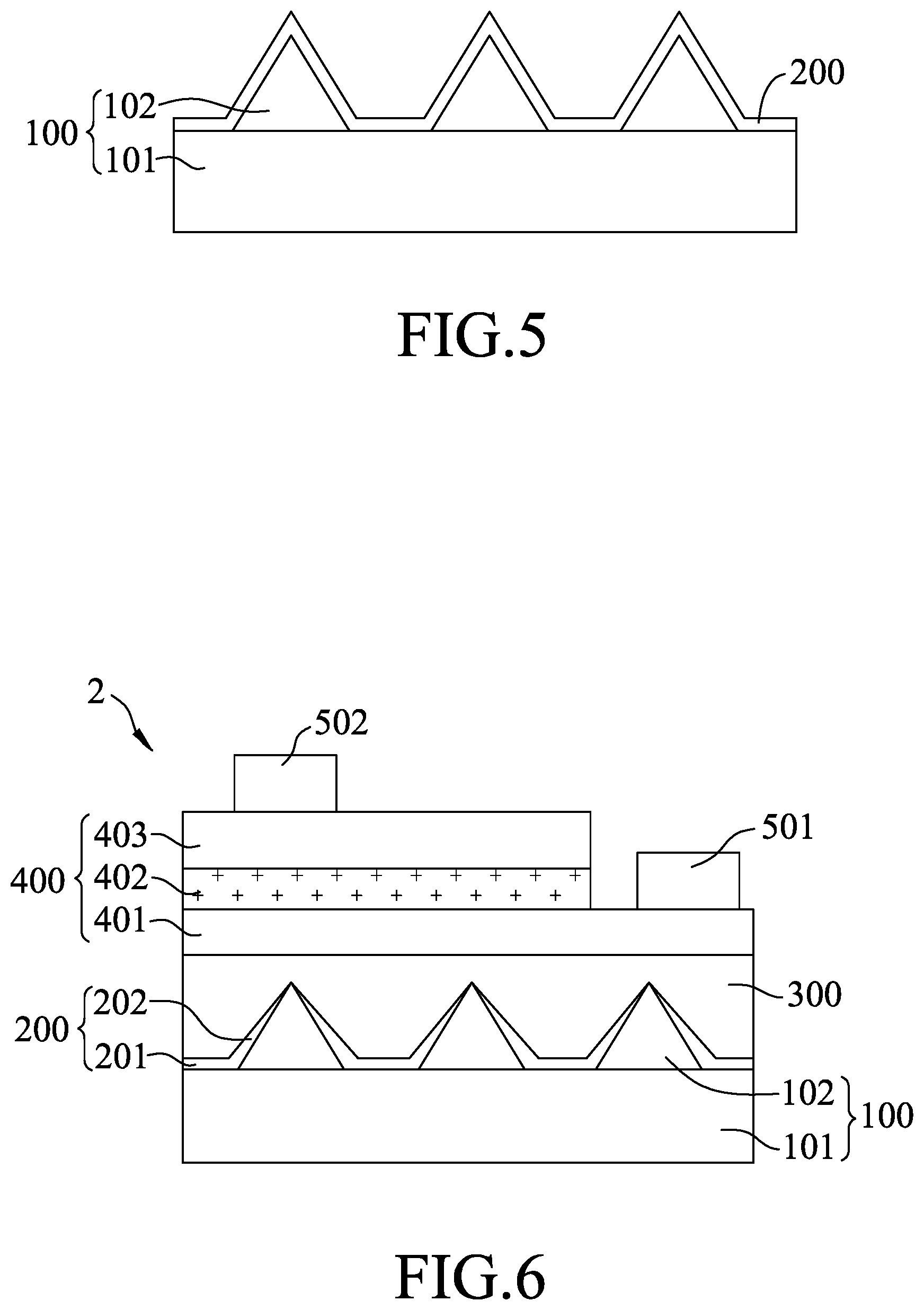 Patent US12317644 Figure 3 – Epitaxial substrate structure, light emitting diode chip including the same, and manufacturing methods thereof