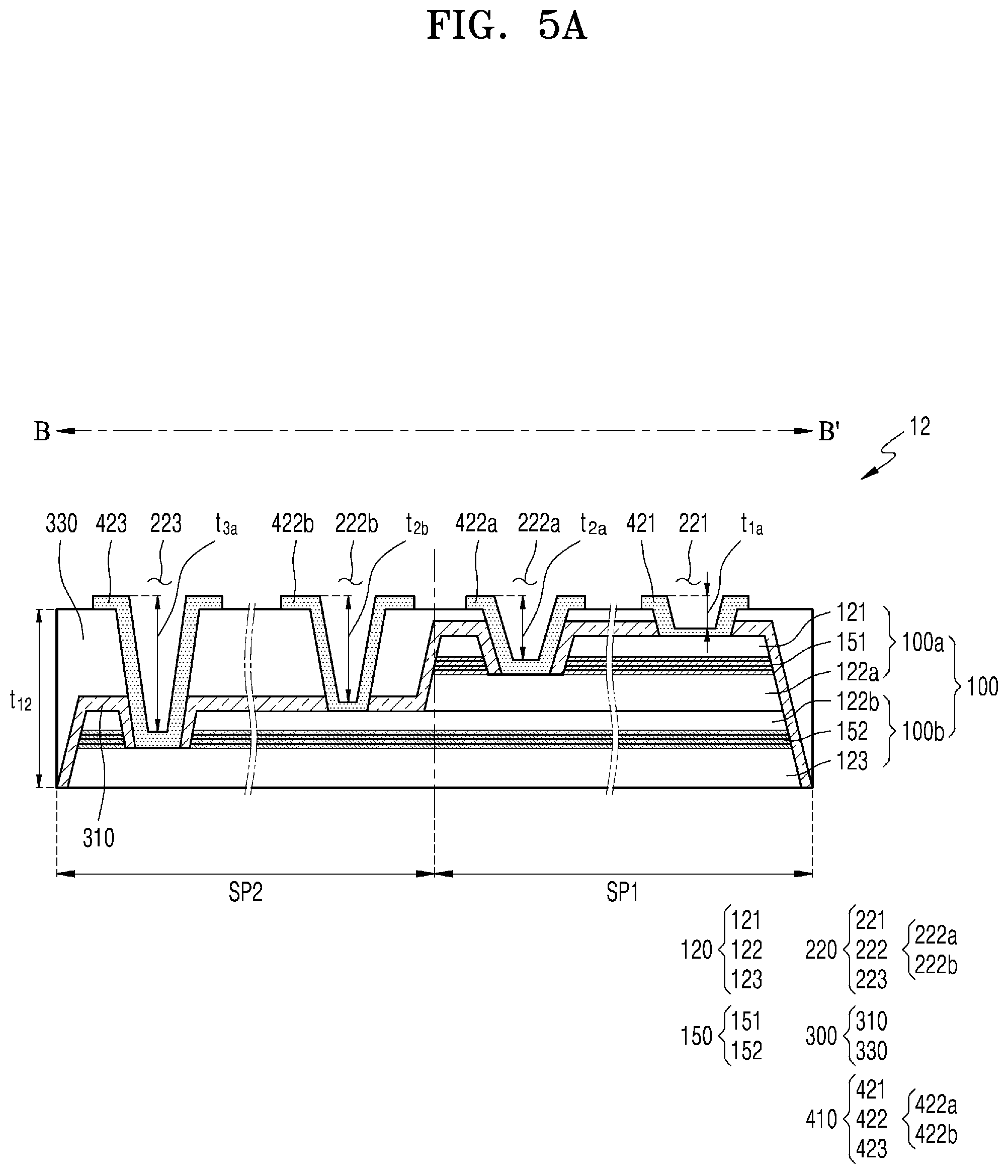 Patent US12317646 Figure 4 – Light-emitting device and display apparatus including the same
