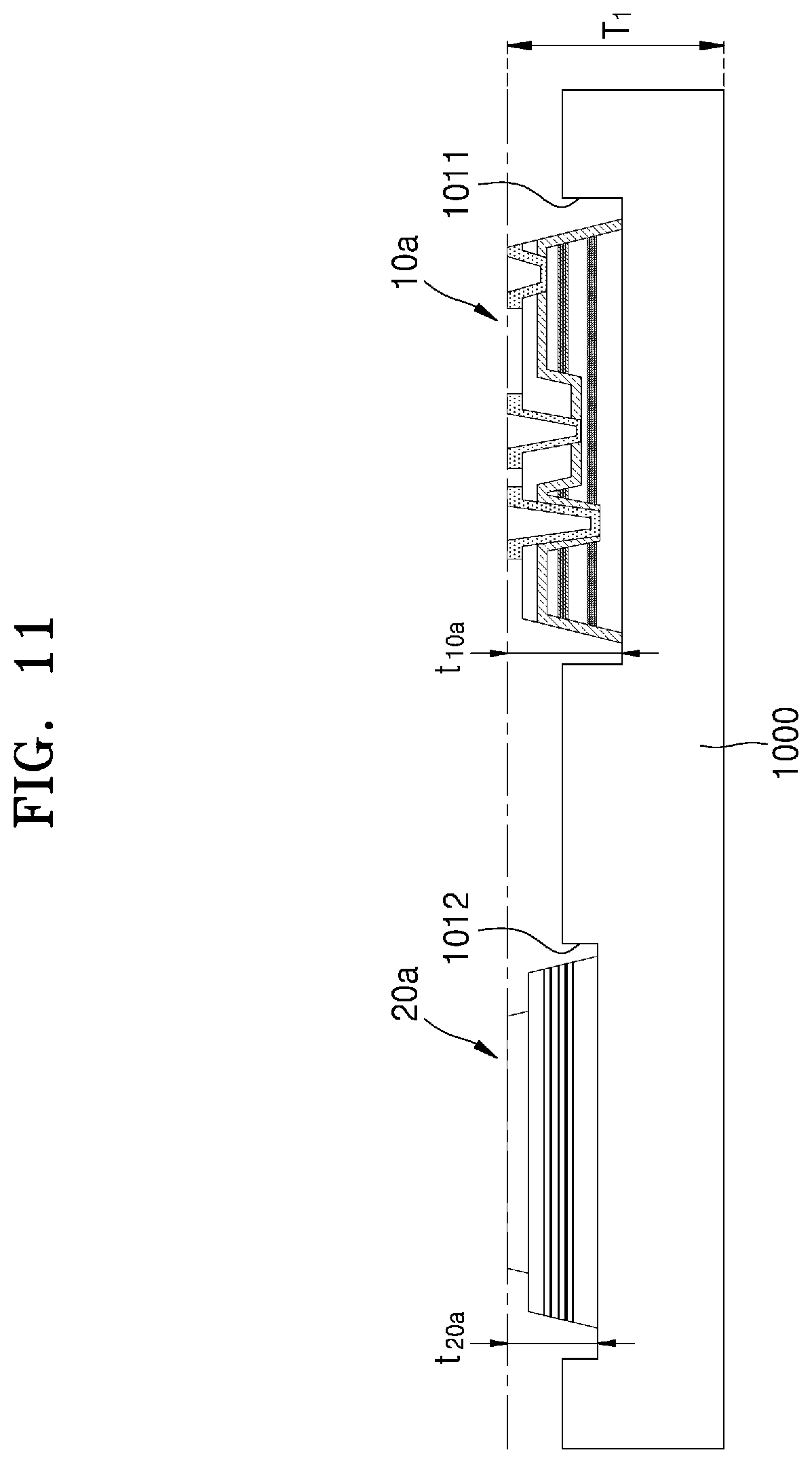 Patent US12317646 Figure 11 – Light-emitting device and display apparatus including the same