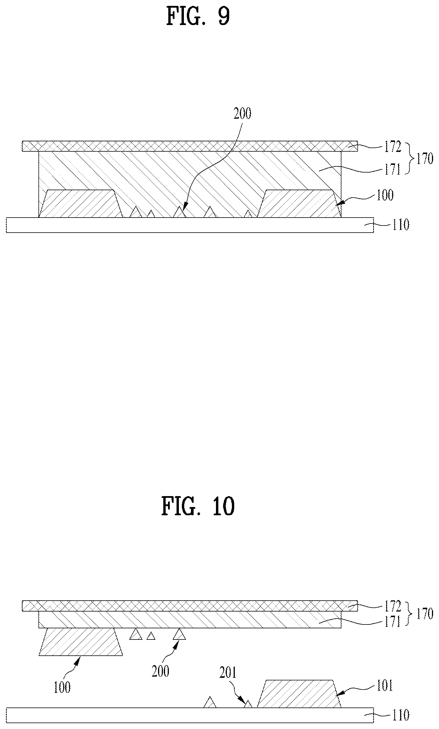 Patent US12317647 Figure 6 – Light emitting device using micrometer-sized semiconductor light emitting diode, and method for manufacturing same