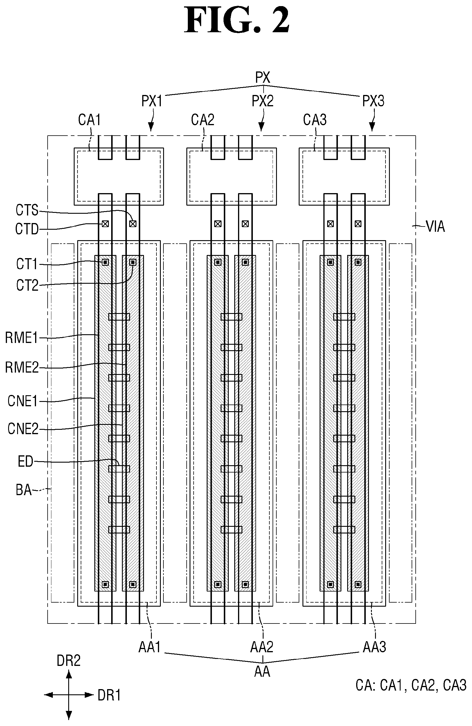 Patent US12317648 Figure 2 – Display device