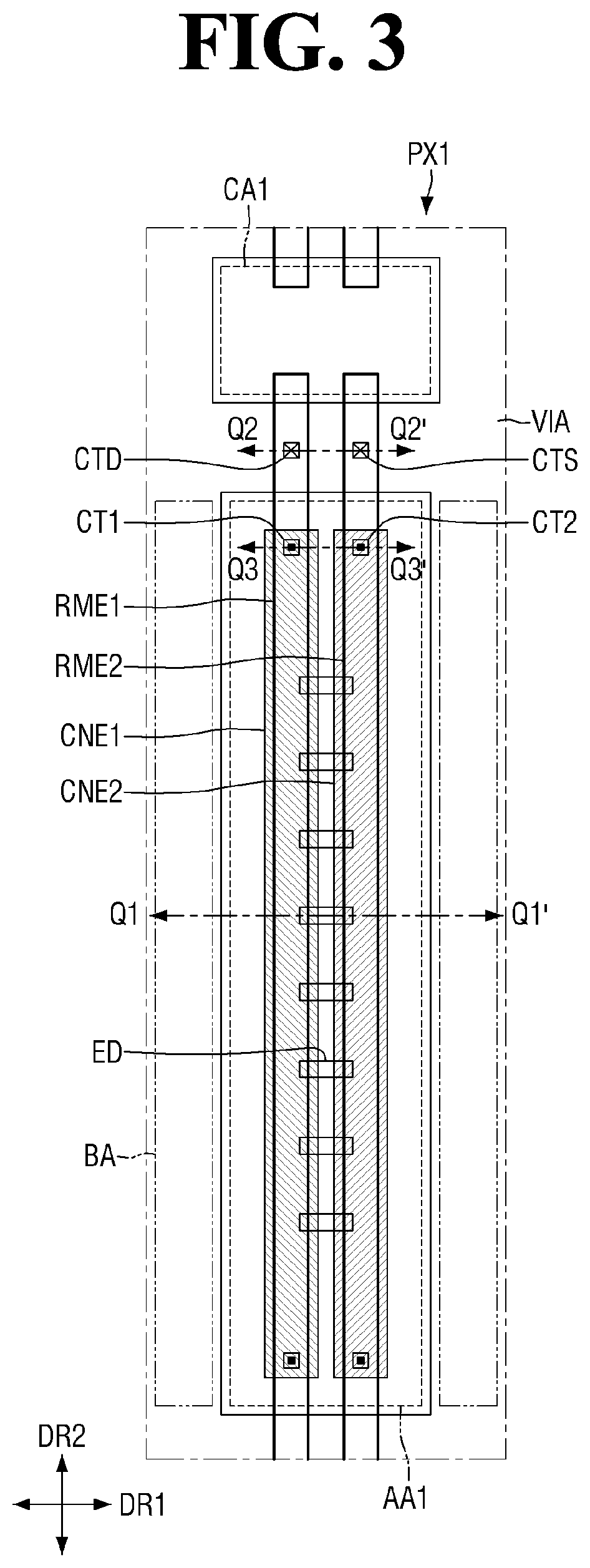 Patent US12317648 Figure 3 – Display device