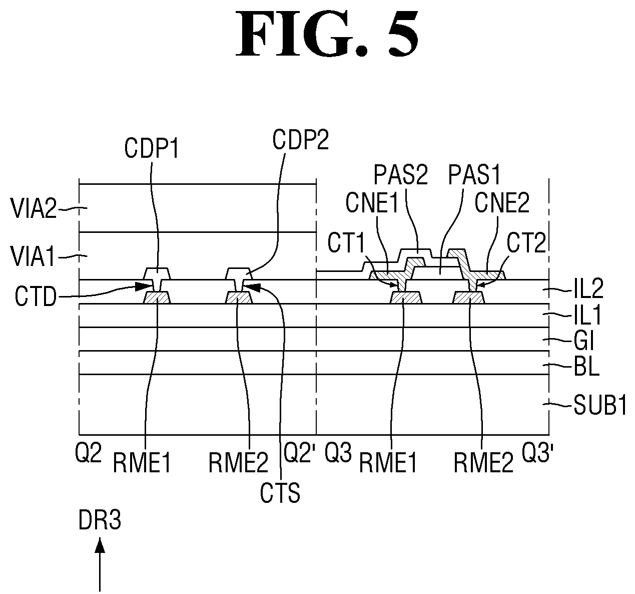 Patent US12317648 Figure 5 – Display device