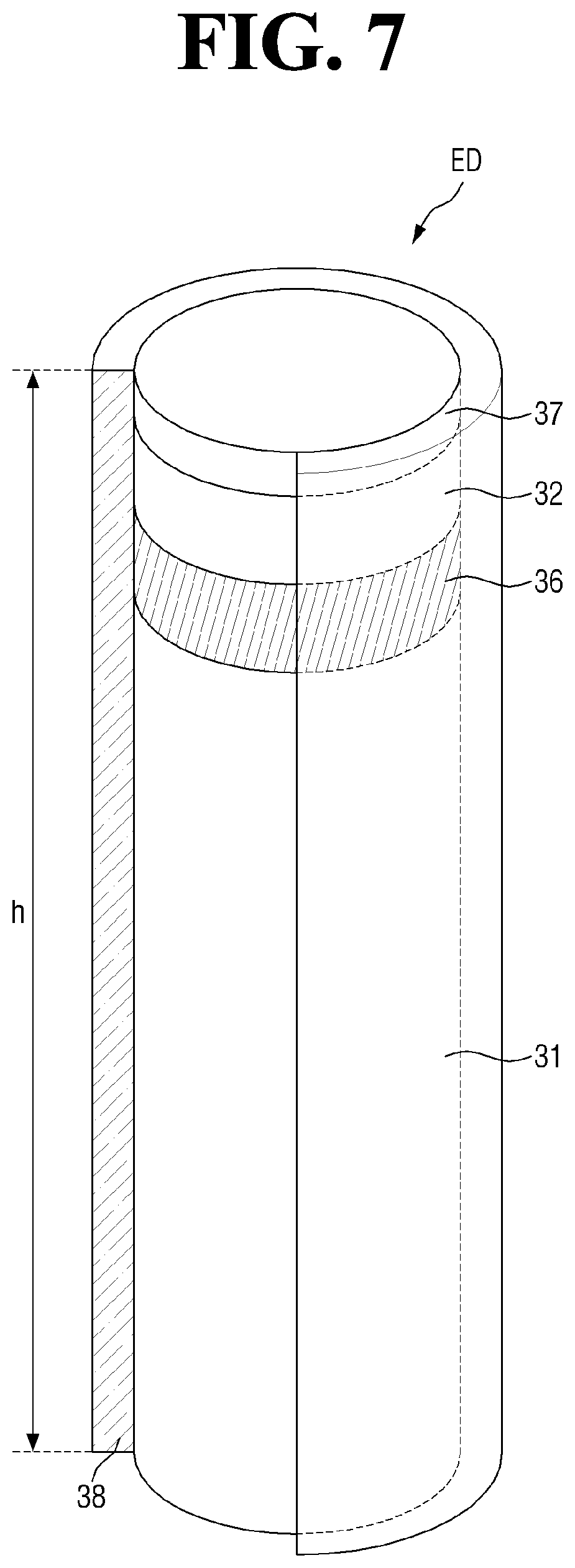Patent US12317648 Figure 7 – Display device