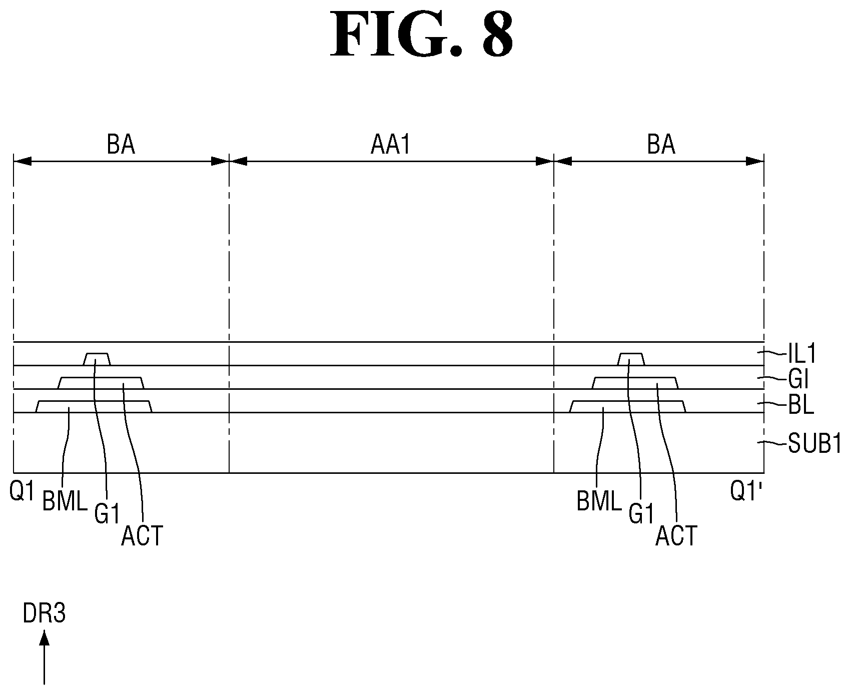 Patent US12317648 Figure 8 – Display device