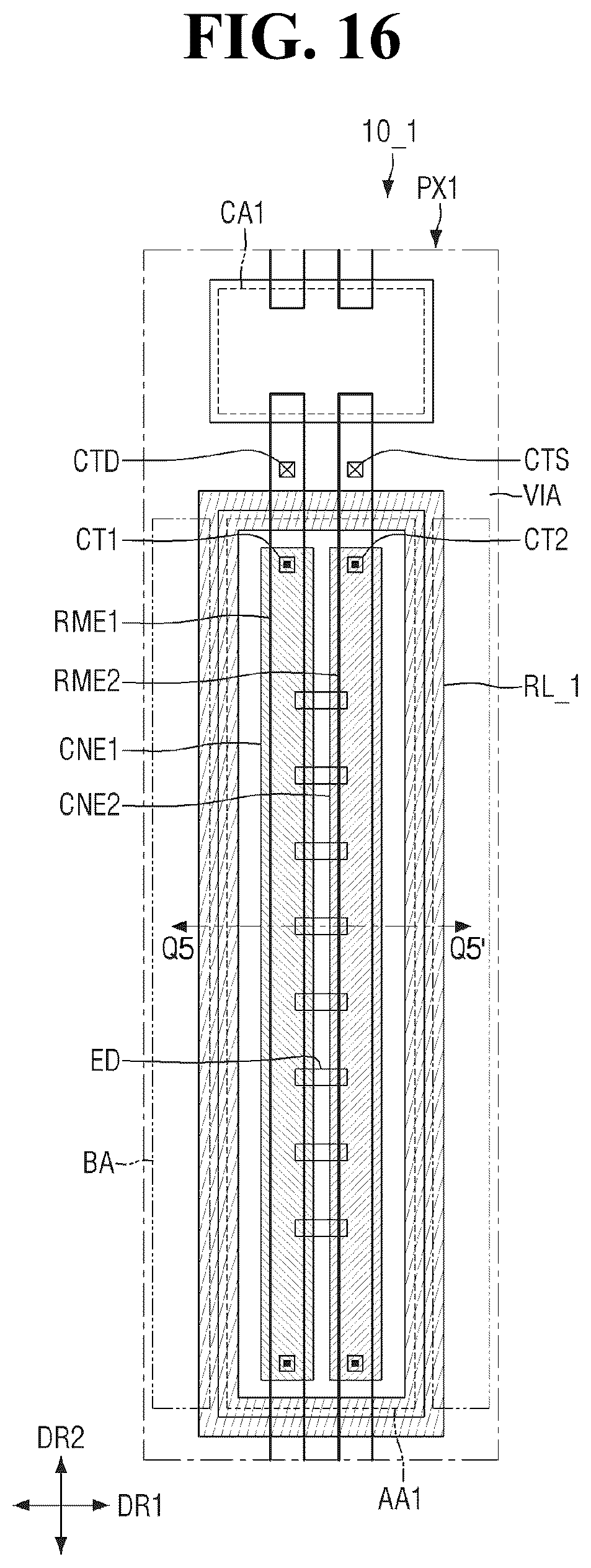 Patent US12317648 Figure 16 – Display device