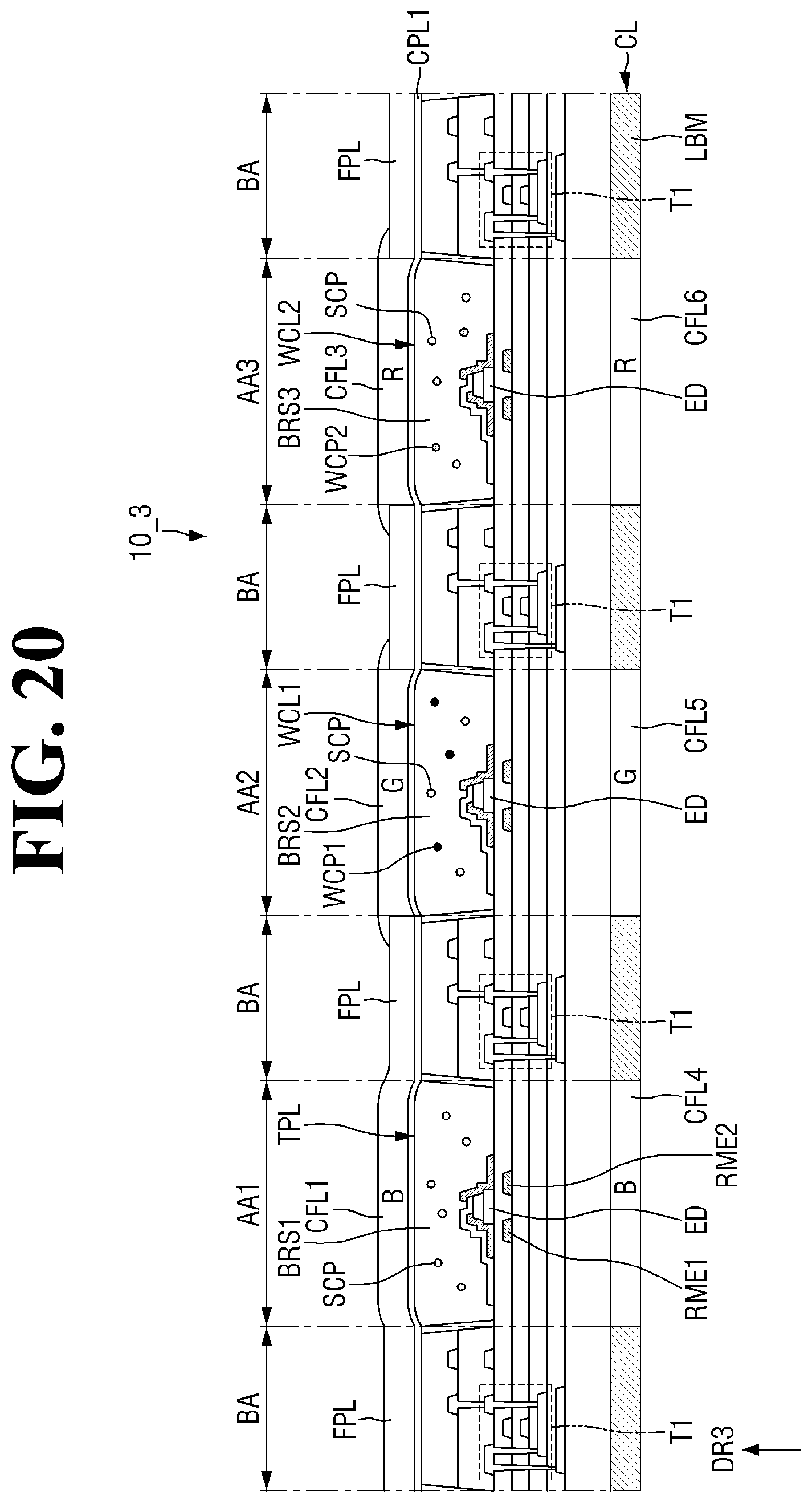 Patent US12317648 Figure 20 – Display device