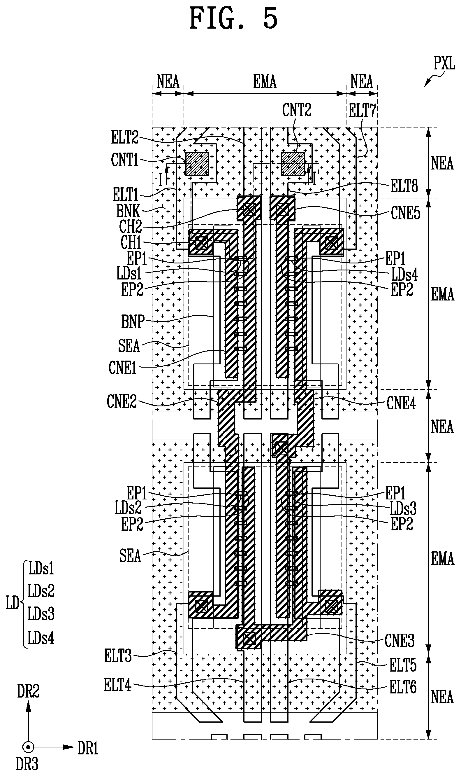 Patent US12317649 Figure 4 – Display device and method of manufacturing the same