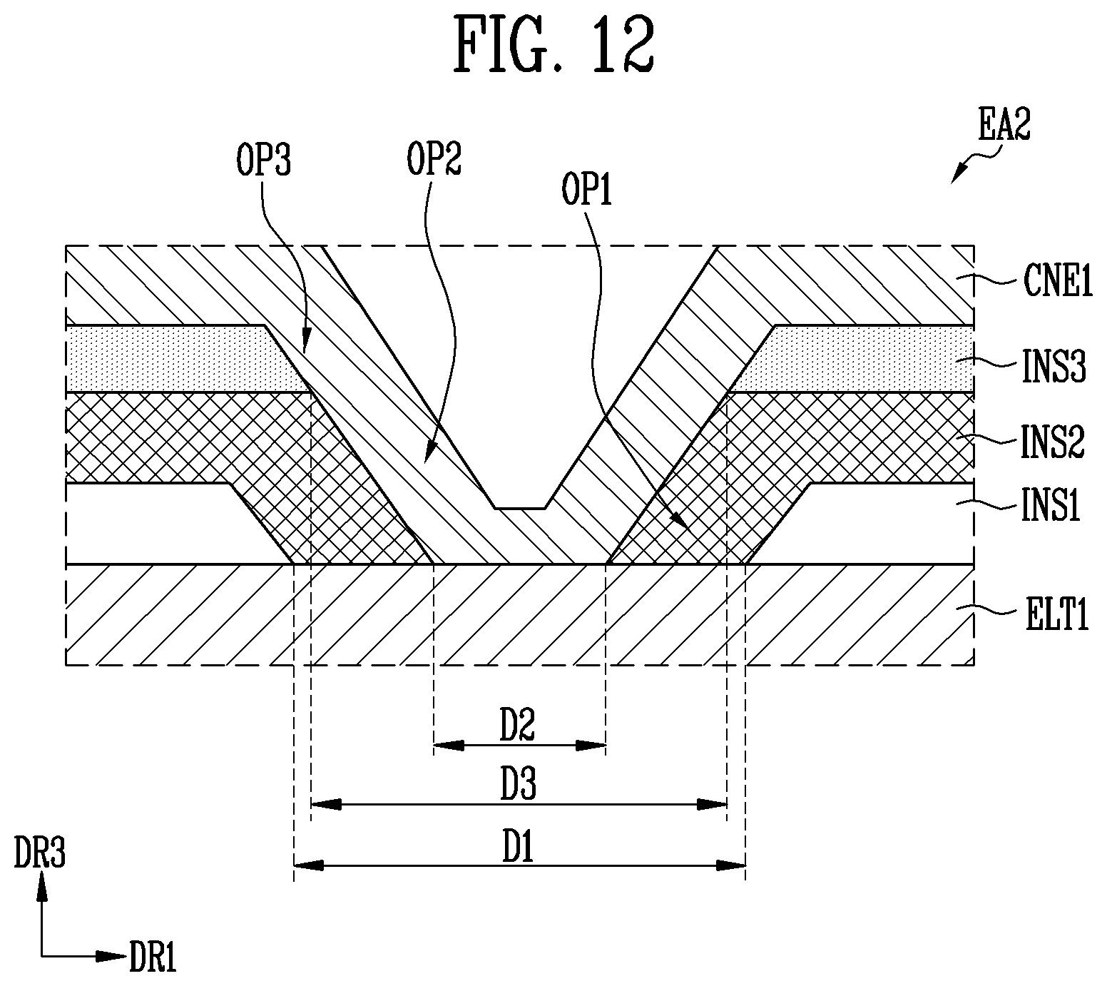Patent US12317649 Figure 10 – Display device and method of manufacturing the same