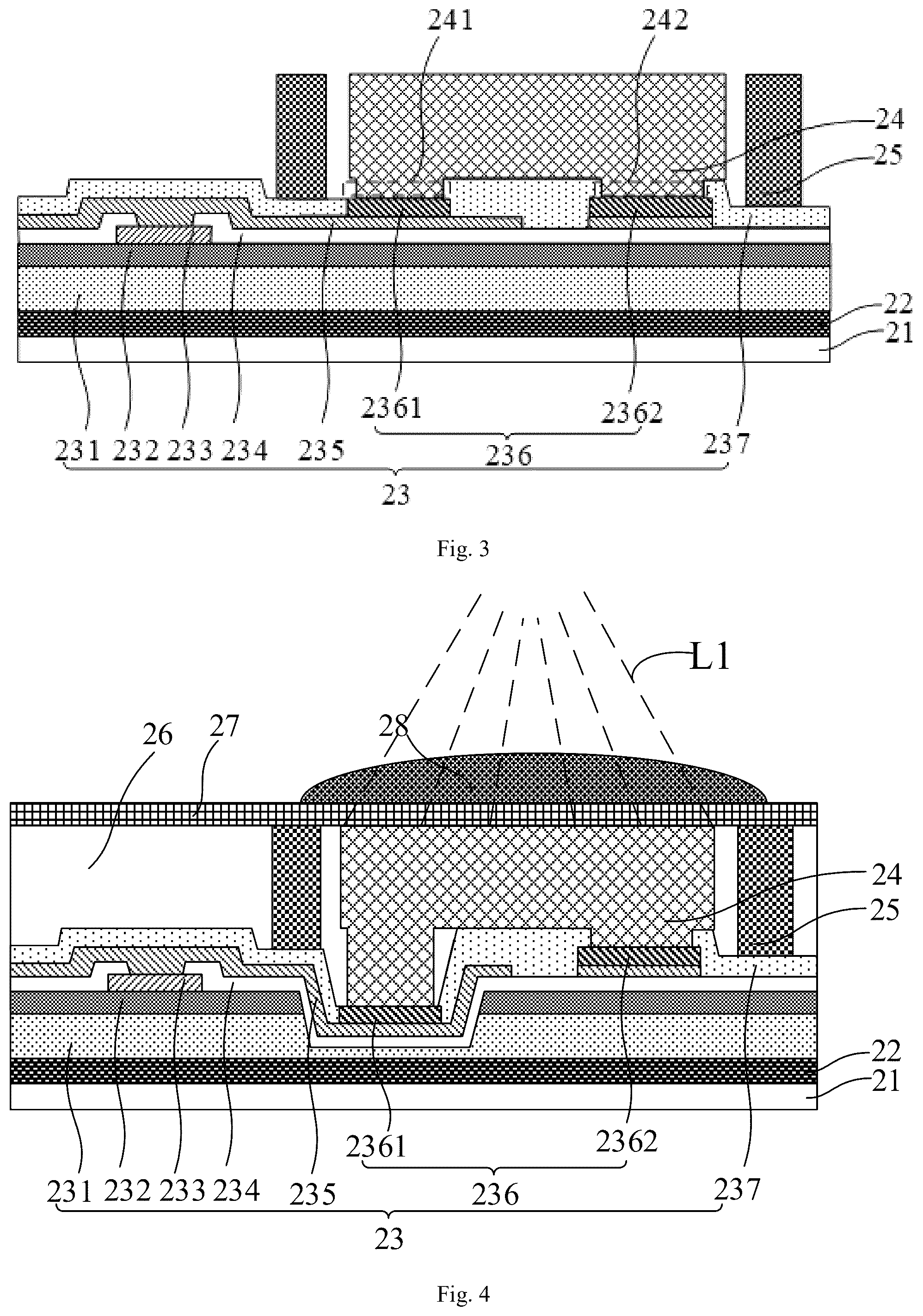 Patent US12317650 Figure 2 – Light emitting base plate and fabricating method thereof, and displaying device