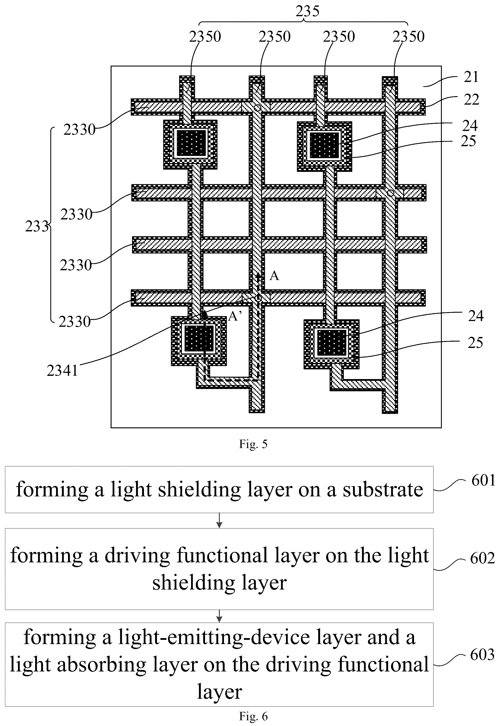 Patent US12317650 Figure 3 – Light emitting base plate and fabricating method thereof, and displaying device