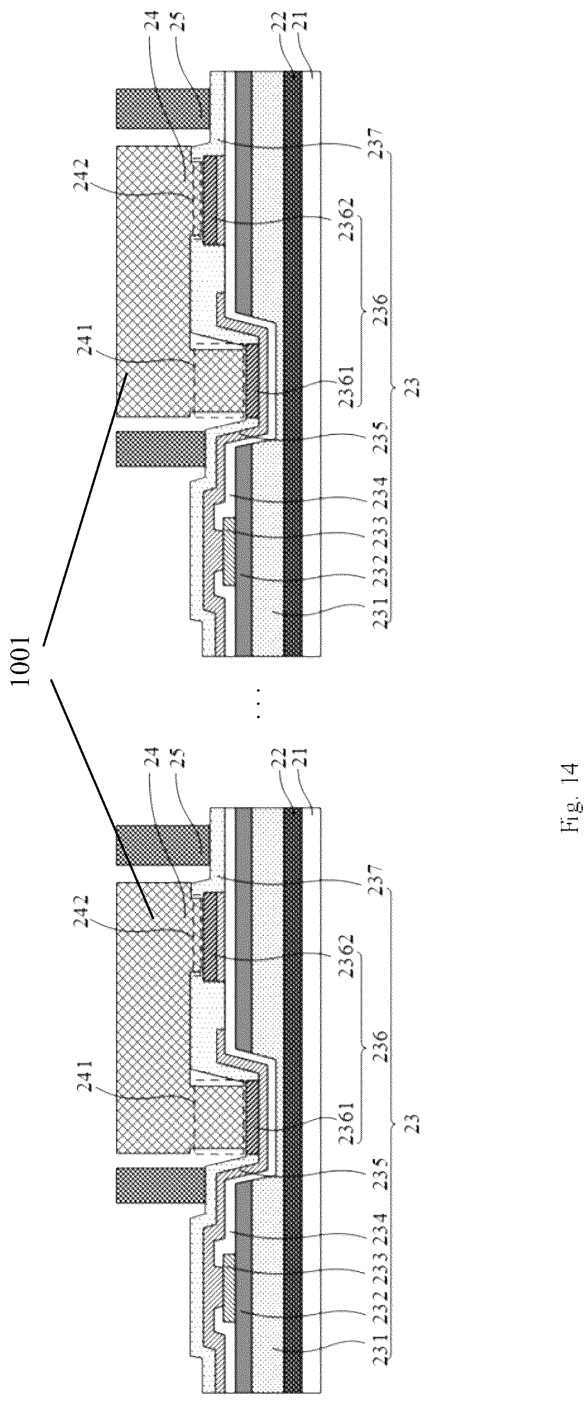 Patent US12317650 Figure 7 – Light emitting base plate and fabricating method thereof, and displaying device