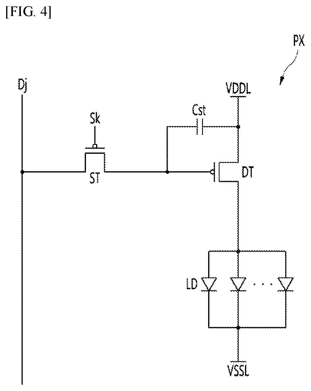 Patent US12317652 Figure 4 – Semiconductor light-emitting element and display device