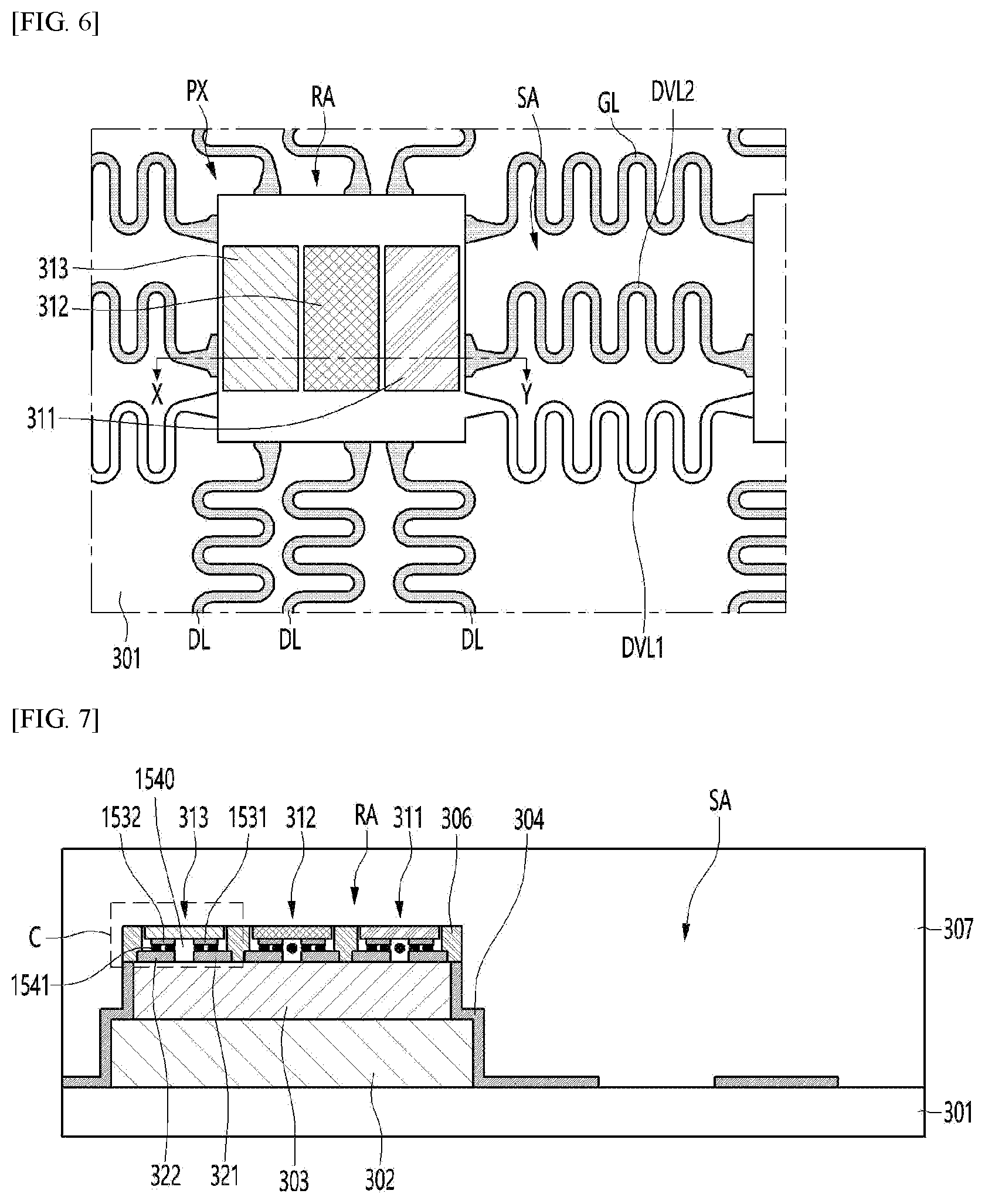 Patent US12317652 Figure 6 – Semiconductor light-emitting element and display device