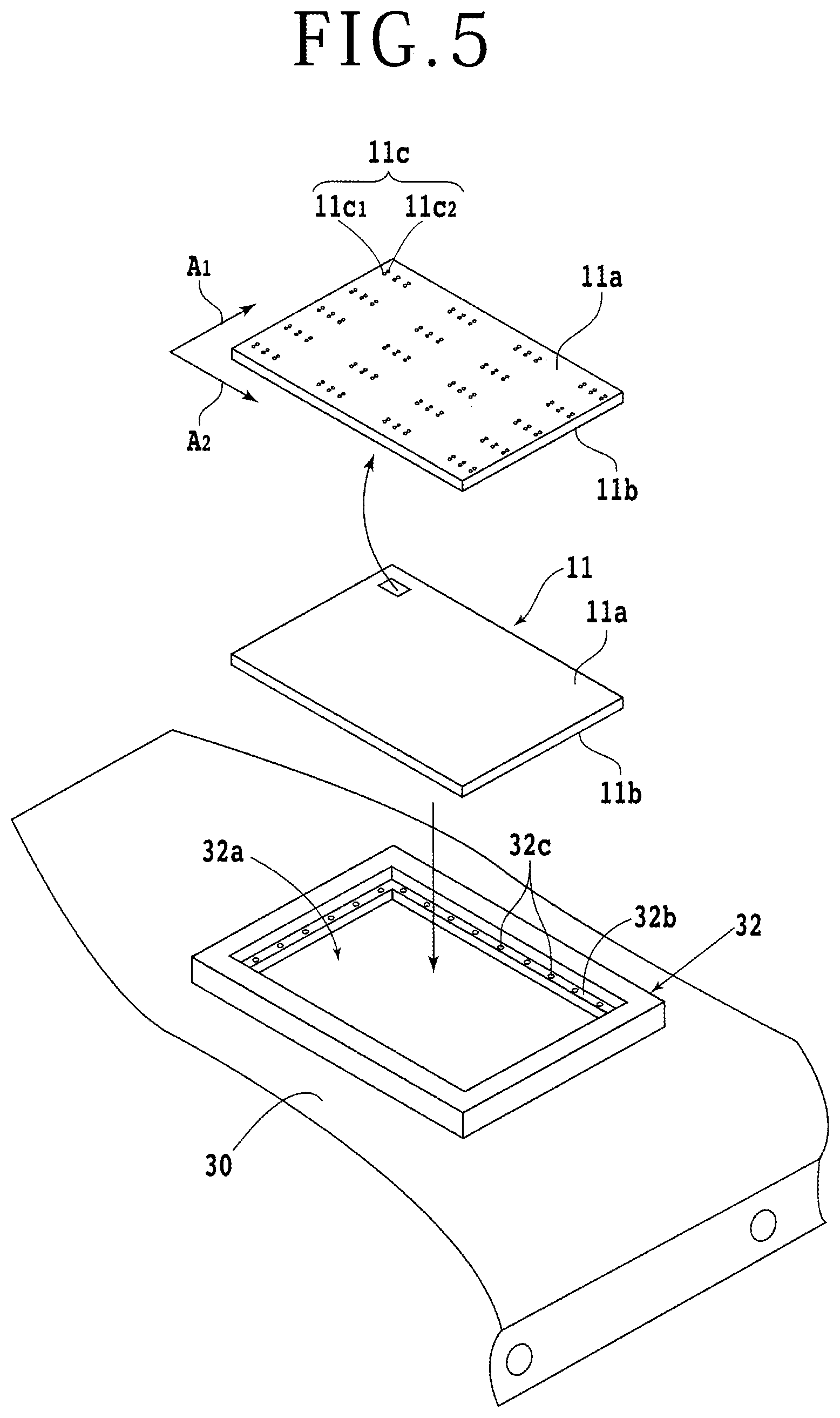 Patent US12317653 Figure 5 – Method of manufacturing LED display panel