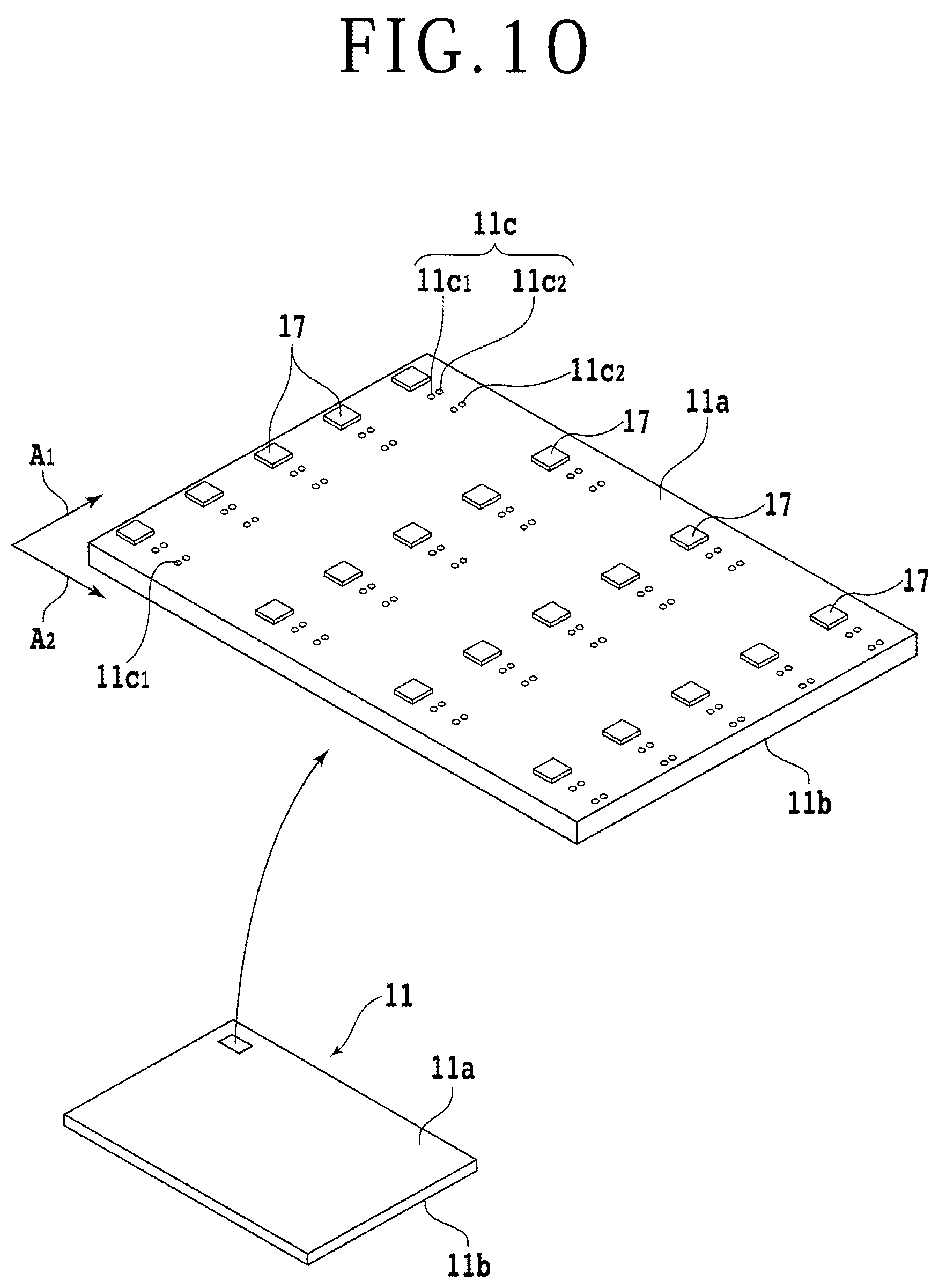 Patent US12317653 Figure 10 – Method of manufacturing LED display panel