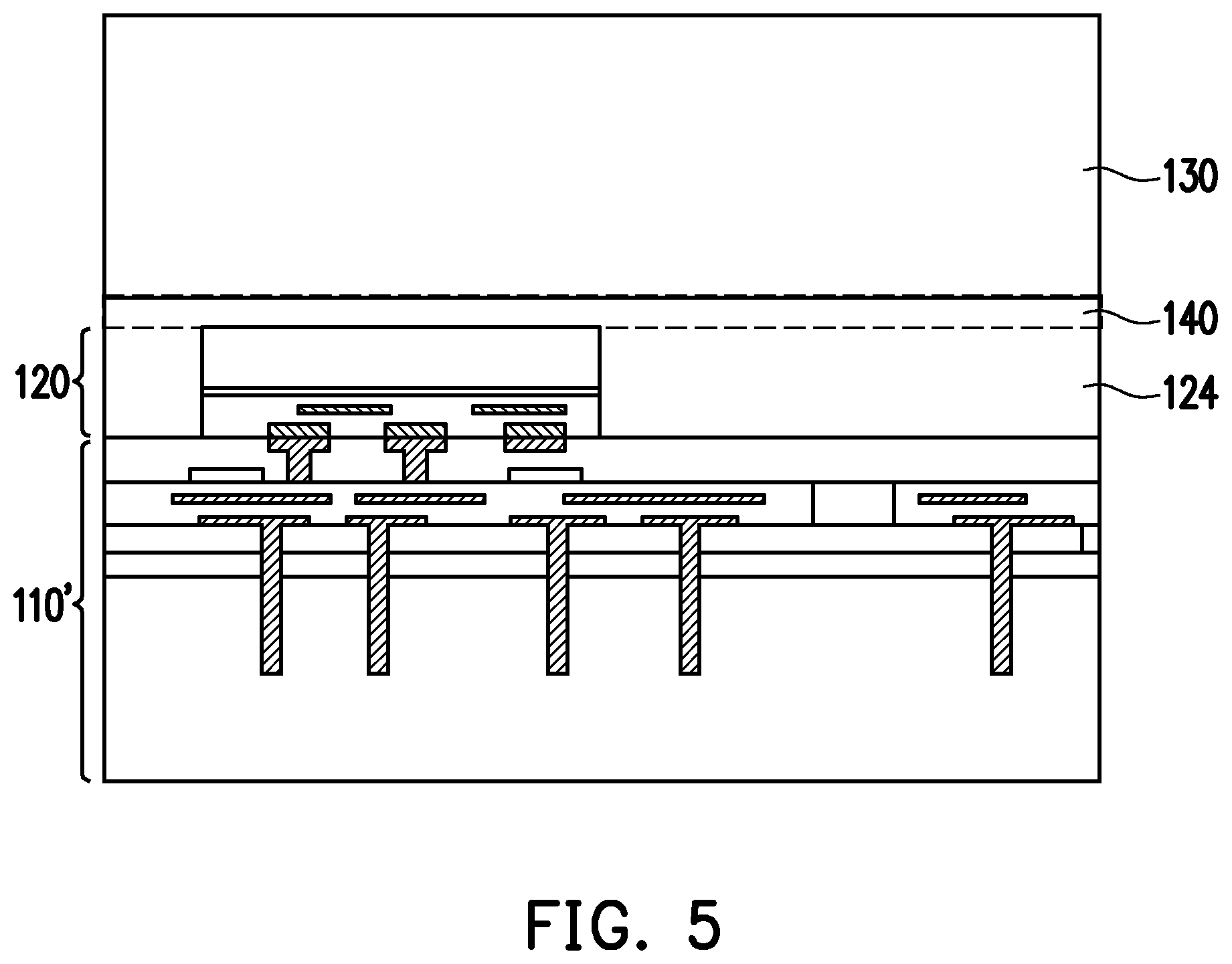 Patent US12317655 Figure 3 – Semiconductor package and manufacturing method of semiconductor package